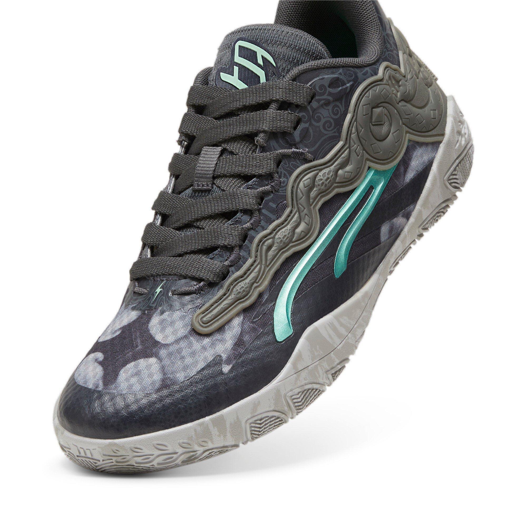 PUMA Stewie 3 "Shadow Grey/Smokey Grey" Women's Basketball Shoe - GREY/GREY Thumbnail View 5