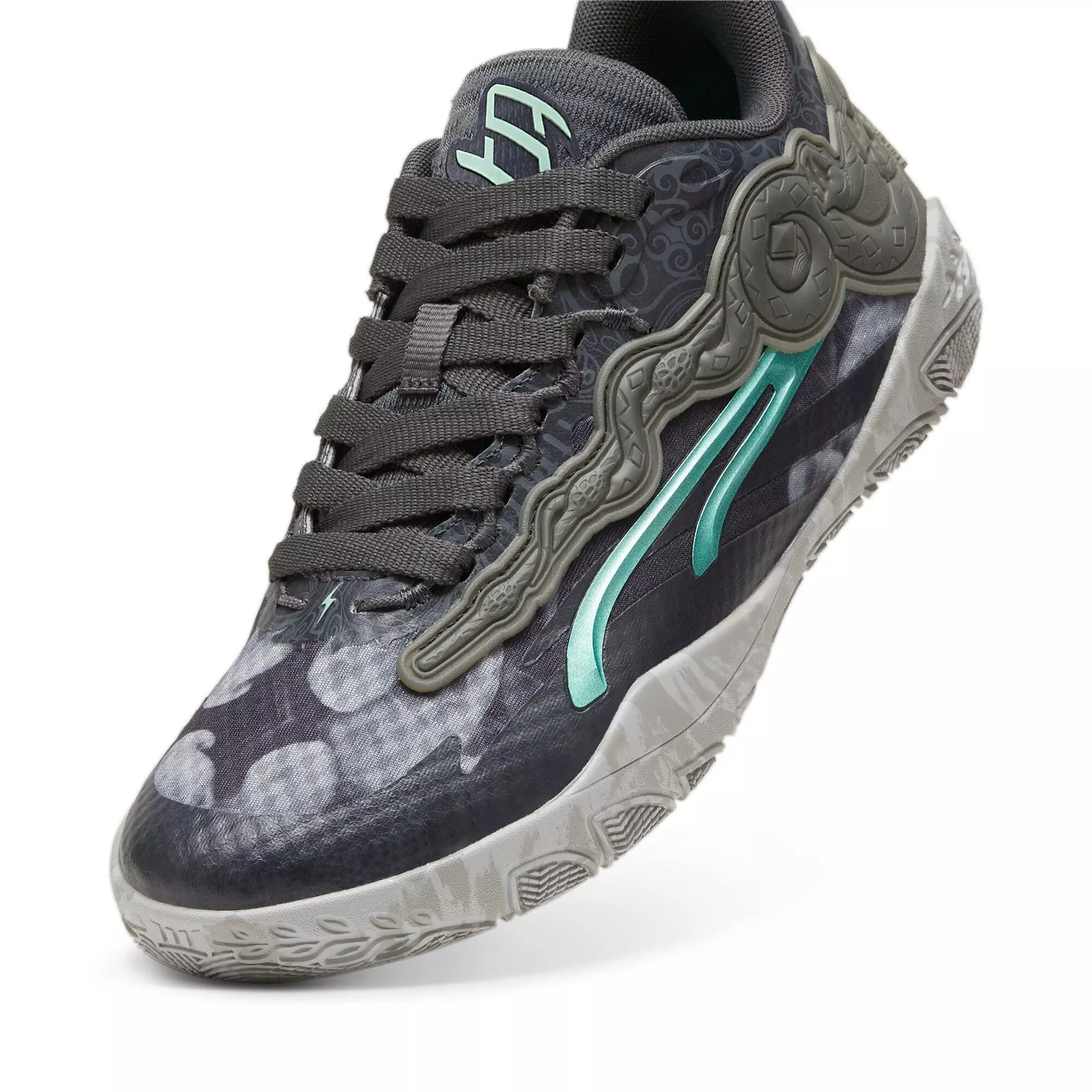 PUMA Stewie 3 "Shadow Grey/Smokey Grey" Women's Basketball Shoe - GREY/GREY