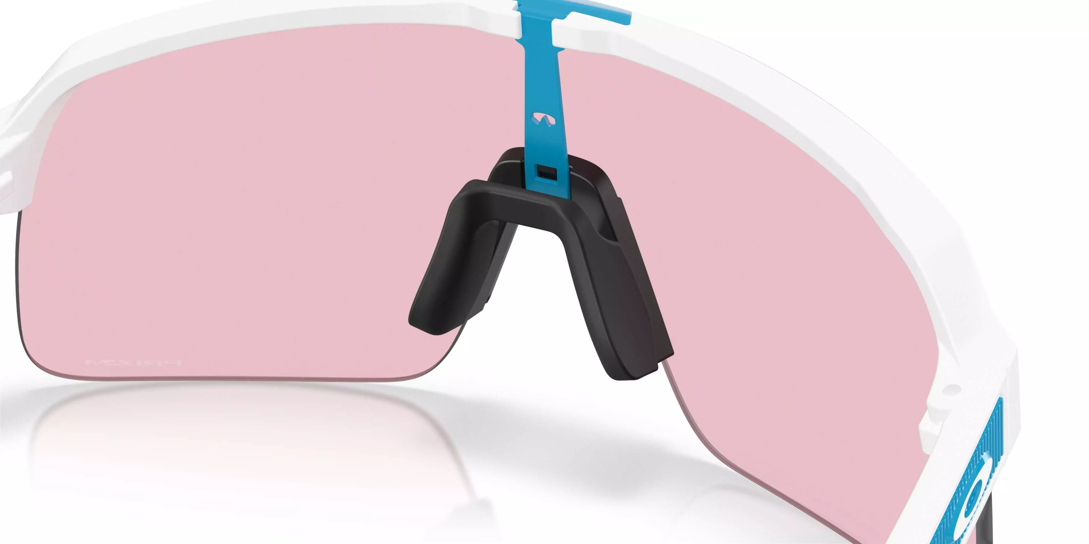 Oakley Sutro Lite Prizm Cobalt Transitions Sunglasses - Matte White - WHITE/BLUE