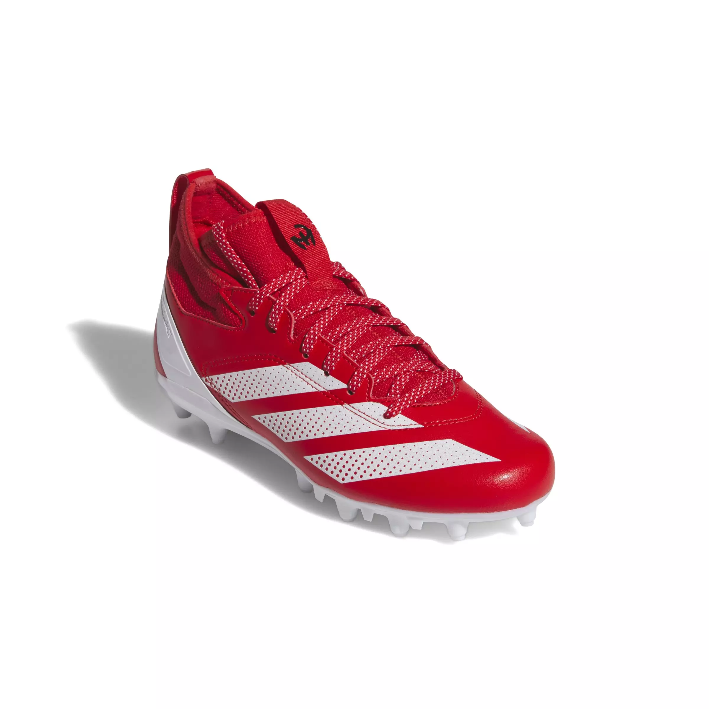 adidas Adizero Impact 2 "Team Colleg Red/Ftwr White" Grade School Boys' Football Cleat - RED/WHITE/RED