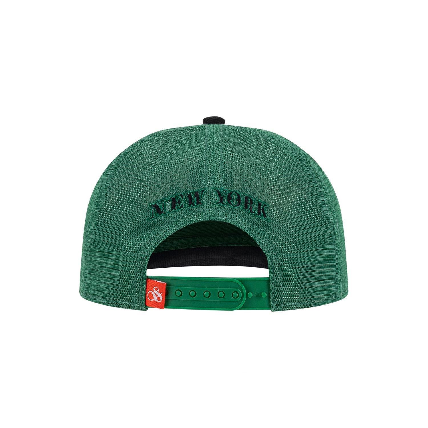 Scotch & Soda Breezy Adjustable Trucker Hat -Black/Green - BLACK/GREEN Thumbnail View 2