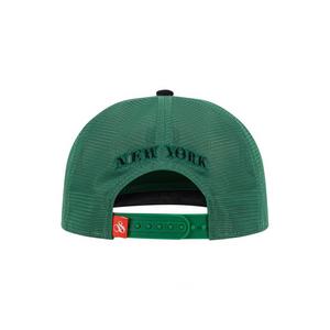 Scotch & Soda Breezy Adjustable Trucker Hat -Black/Green