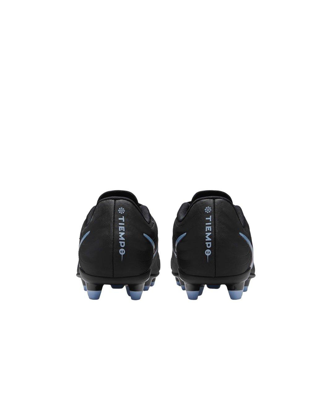 Nike Jr. Tiempo Maestro Club MG Low-Top "Black/Ice Blue" Grade School Kids' Soccer Cleat - BLACK/BLUE Thumbnail View 5