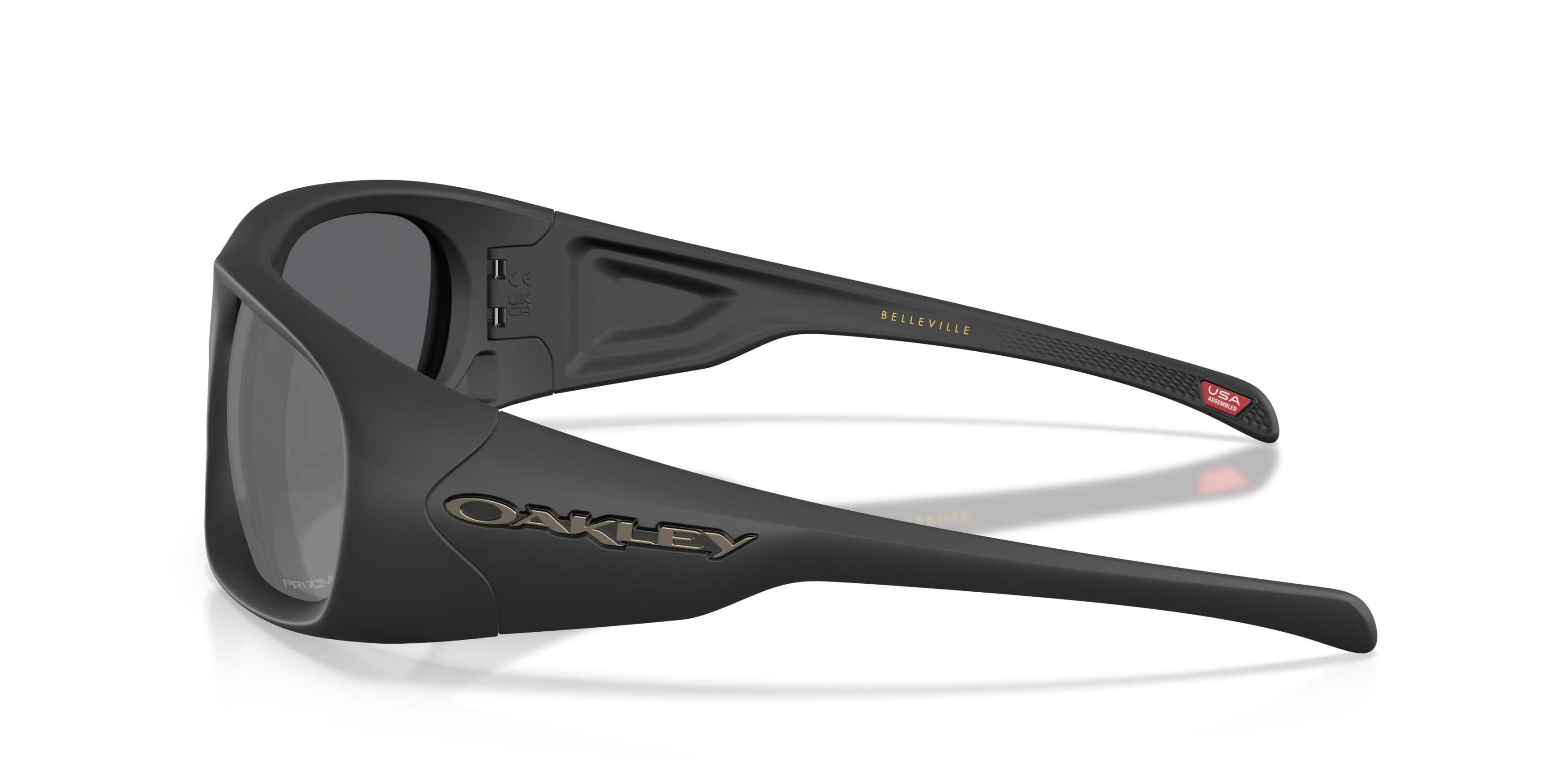 Oakley Belleville Prizm Black Sunglasses - Black Suede - BLACK