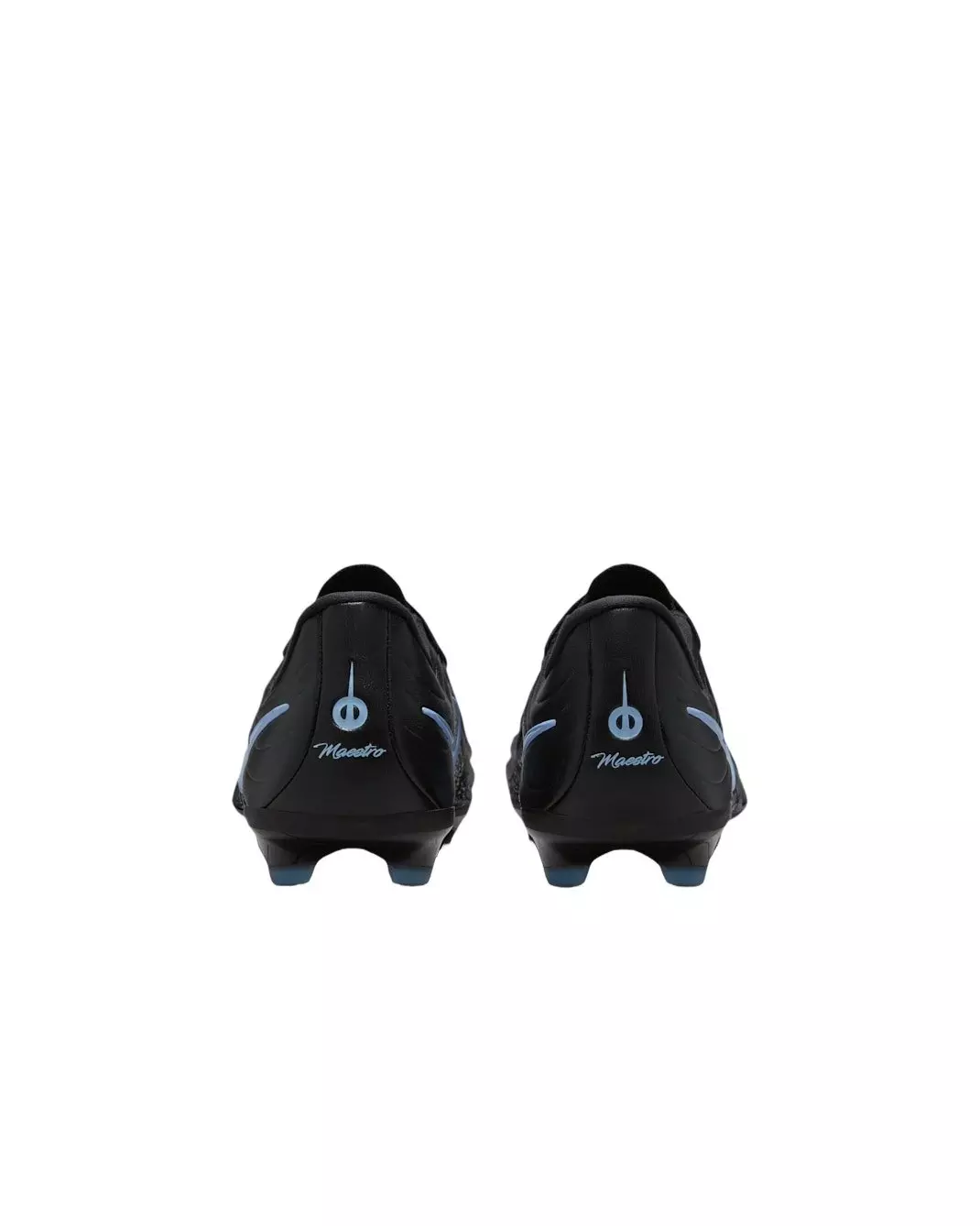 Nike Jr. Tiempo Maestro Academy MG Low-Top "Black/Ice Blue" Grade School Kids' Soccer Cleat - BLACK/BLUE