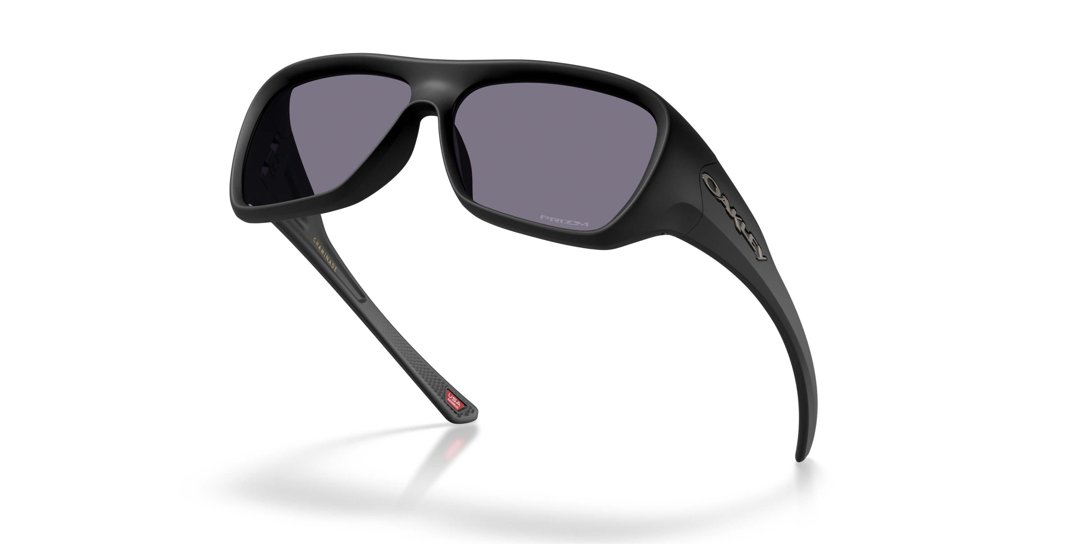 Oakley Chaminade Prizm Grey Sunglasses - Black Suede - BLACK