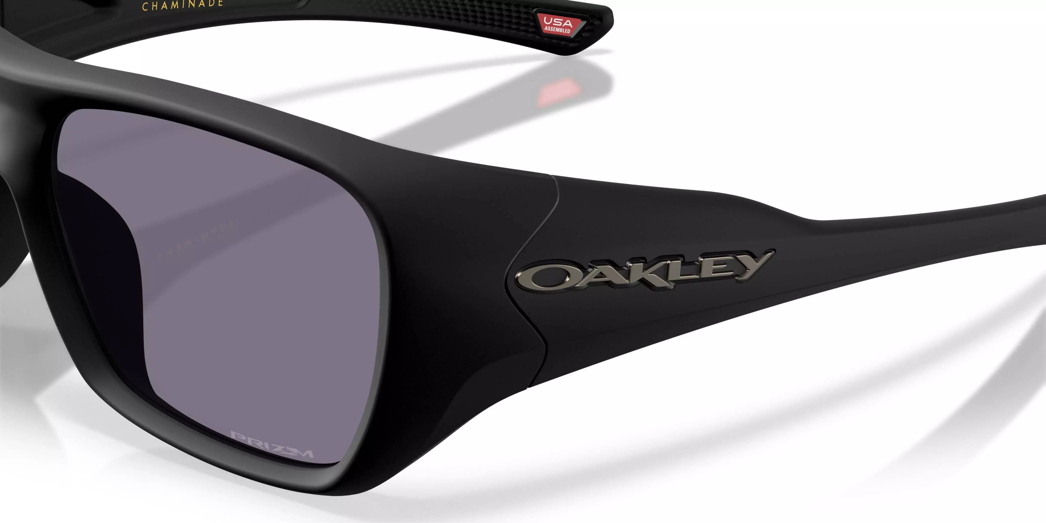Oakley Chaminade Prizm Grey Sunglasses - Black Suede - BLACK