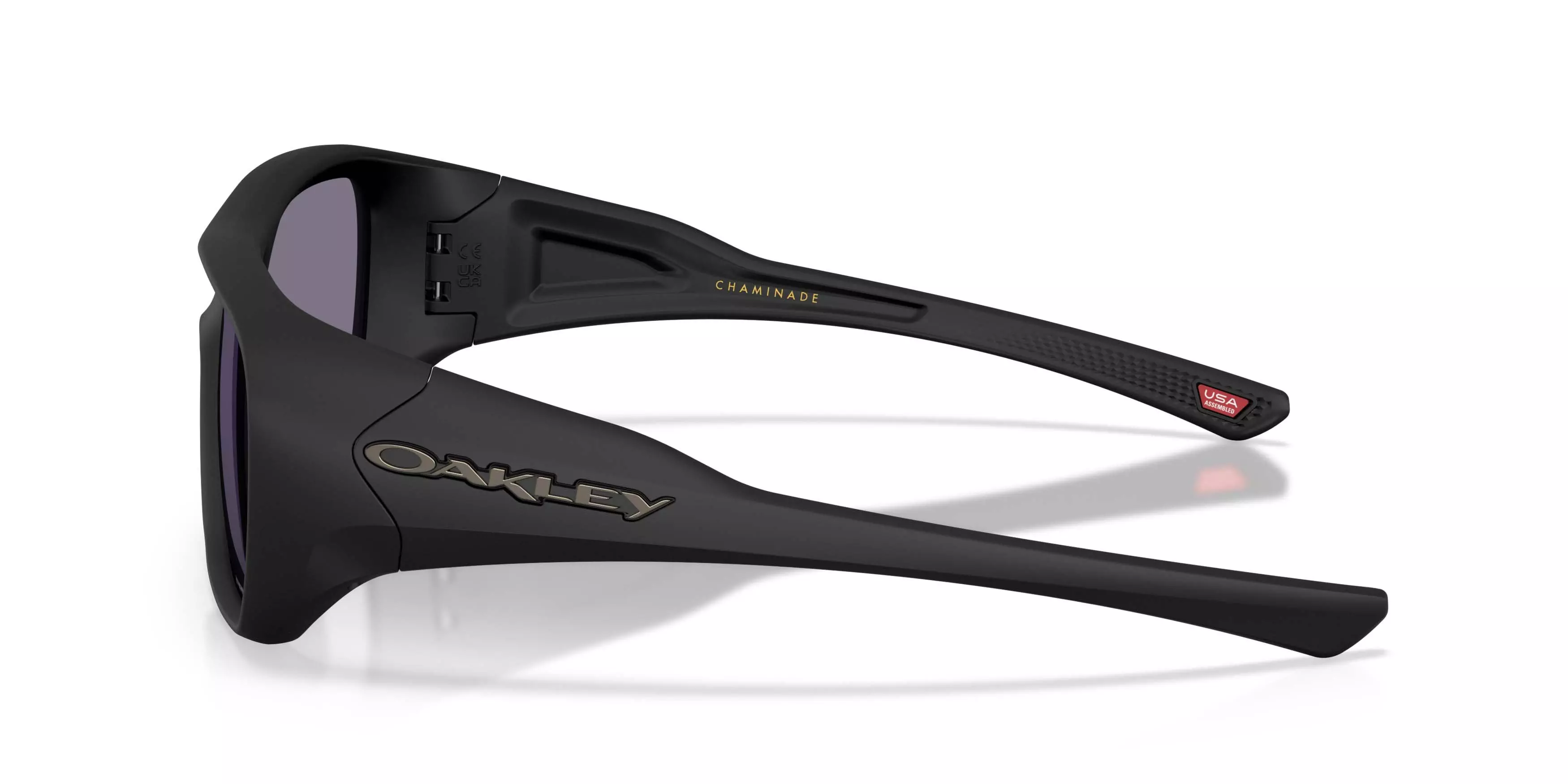 Oakley Chaminade Prizm Grey Sunglasses - Black Suede - BLACK
