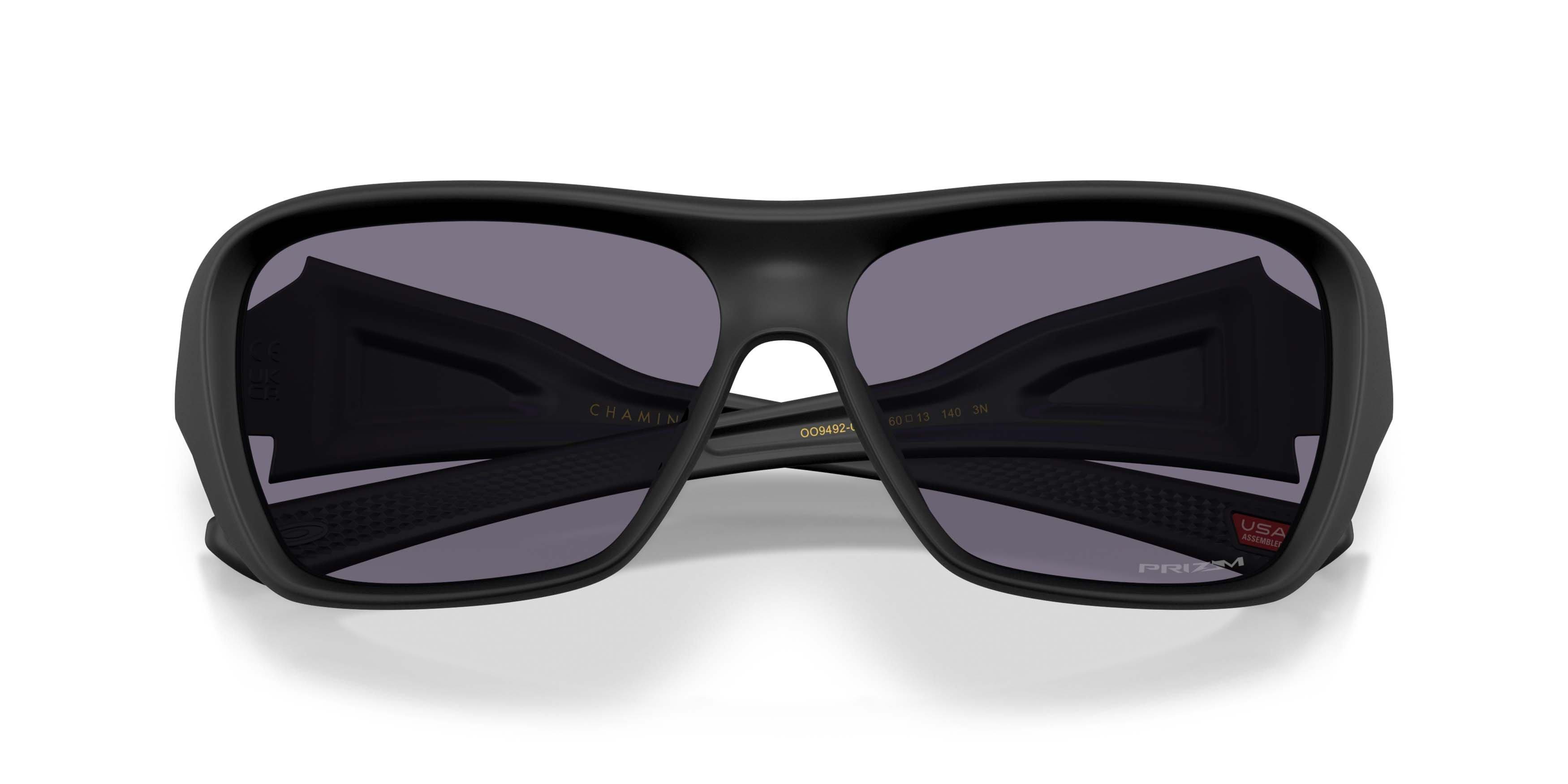 Oakley Chaminade Prizm Grey Sunglasses - Black Suede - BLACK