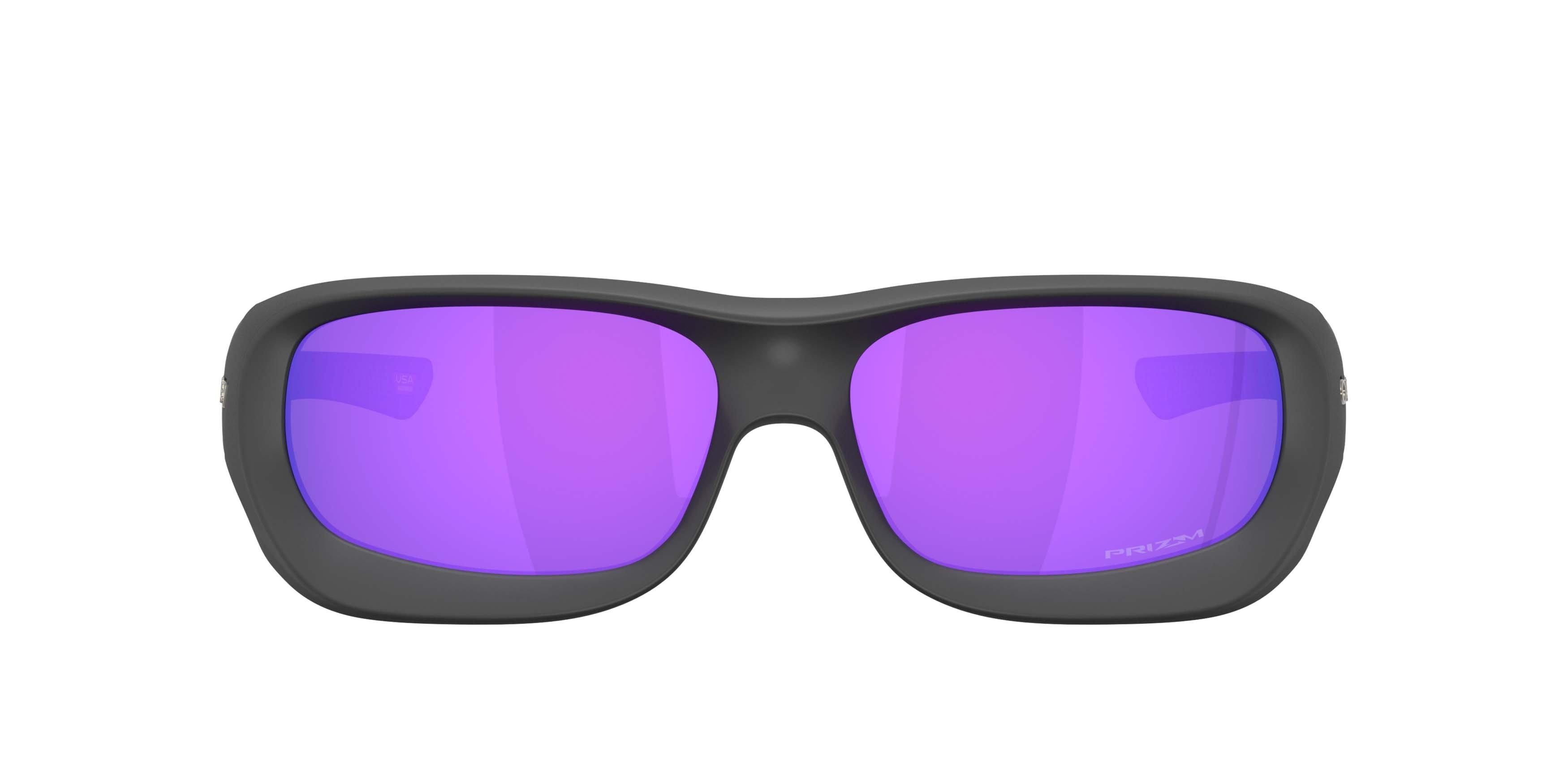 Oakley De Soto Prizm Violet Sunglasses - Black Suede - BLACK/PURPLE