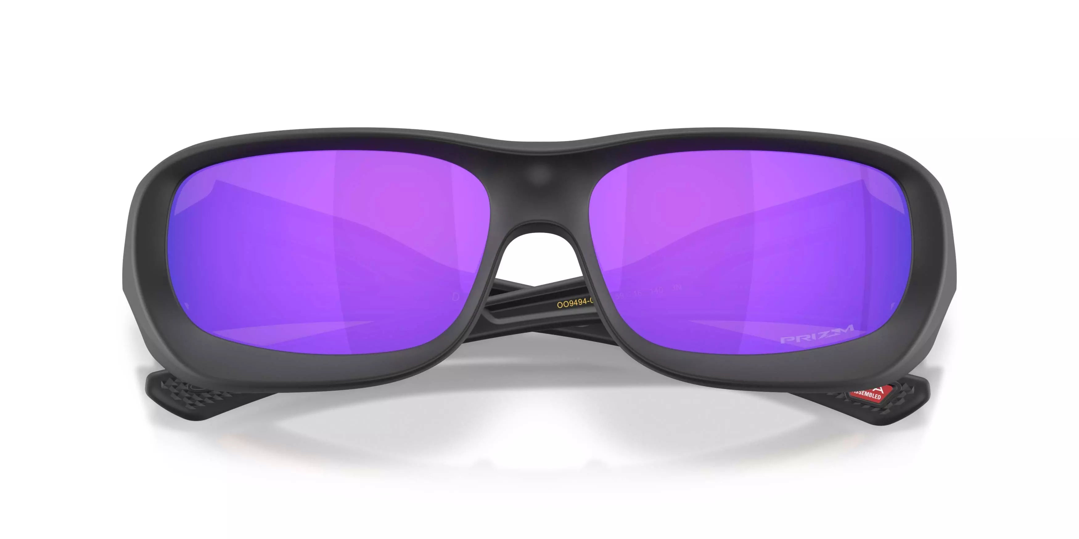 Oakley De Soto Prizm Violet Sunglasses - Black Suede - BLACK/PURPLE