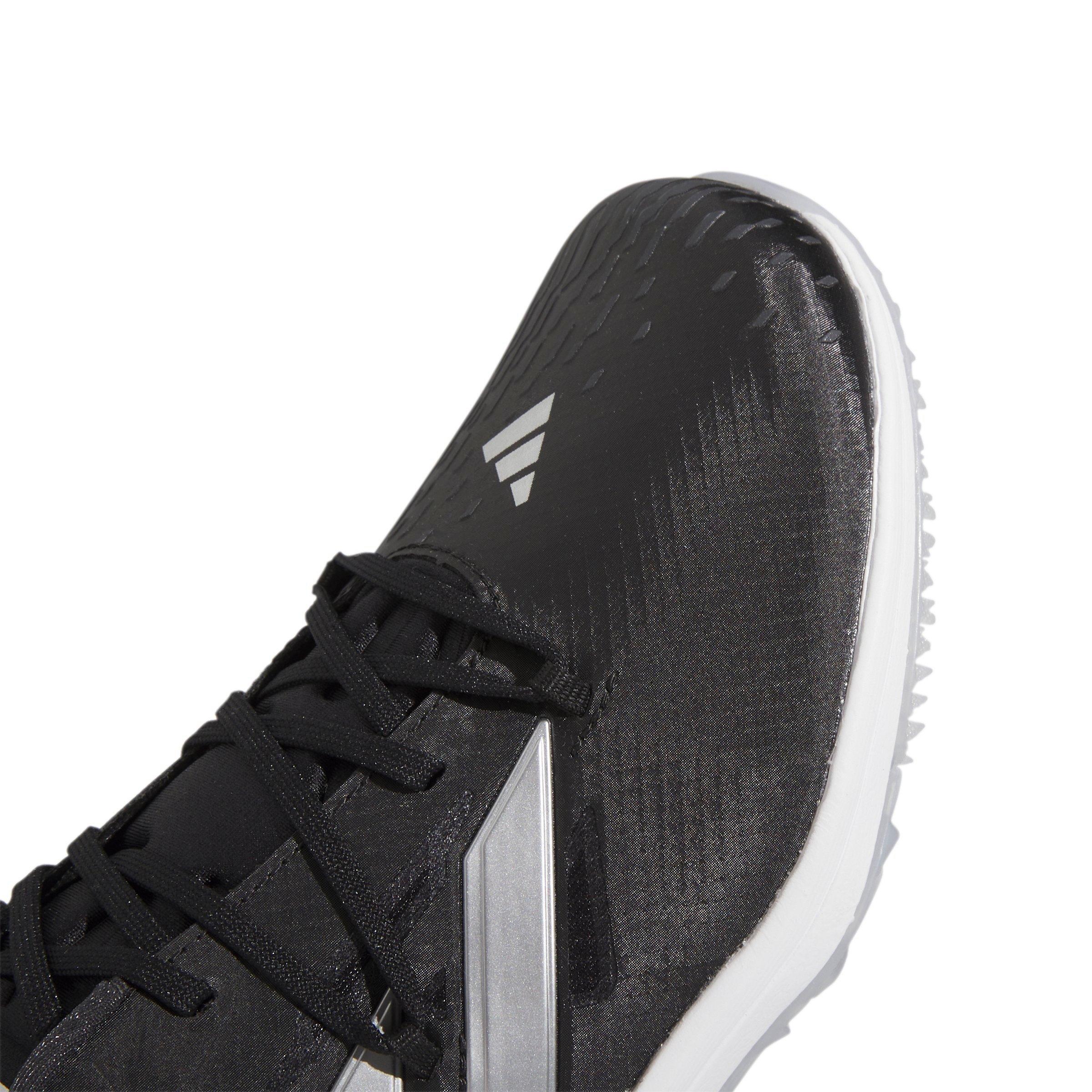 adidas adizero Afterburner 9 Turf "Core Black/Silver Metallic/Carbon" Men's Baseball Shoe - BLACK/SILVER/CARBON Thumbnail View 7