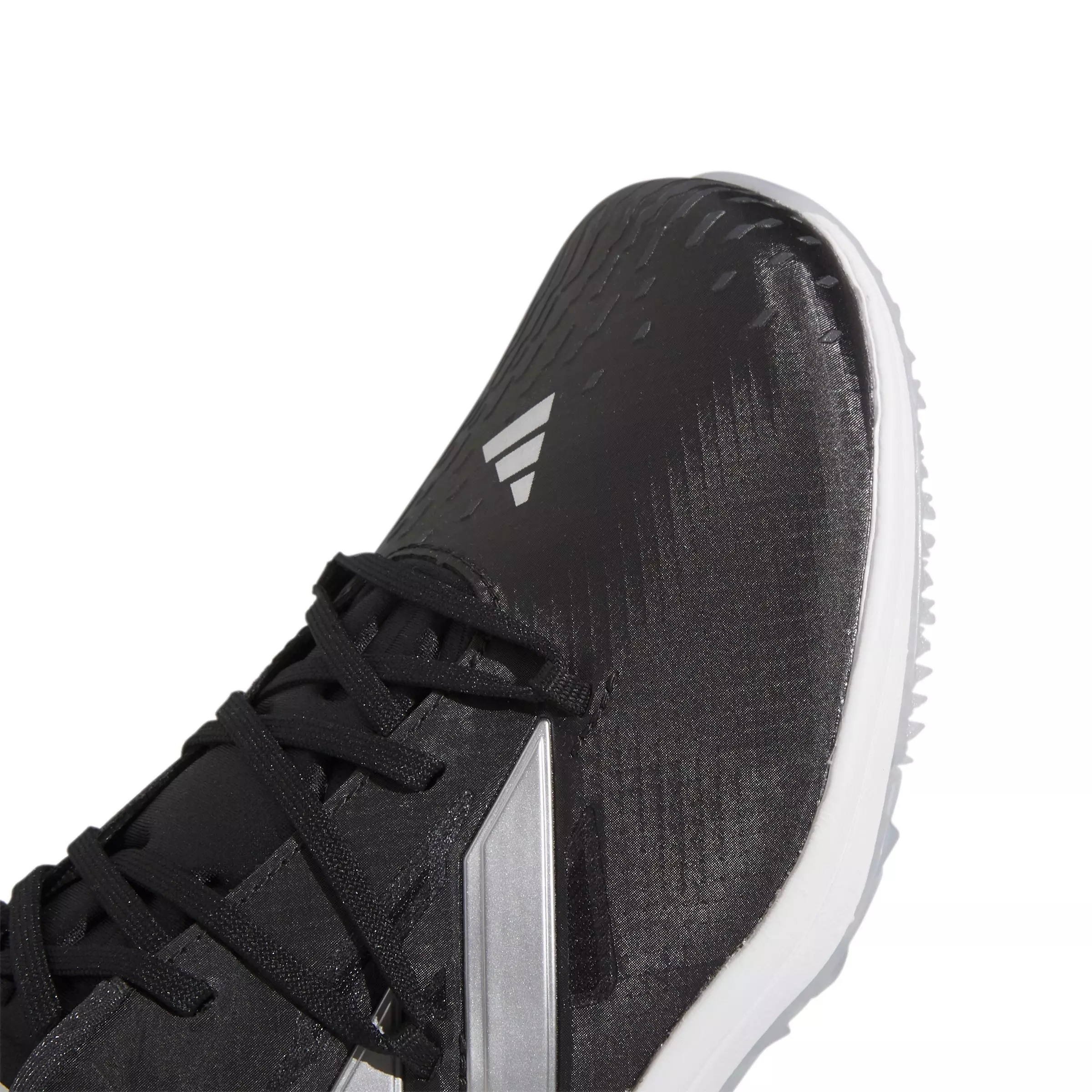 adidas adizero Afterburner 9 Turf "Core Black/Silver Metallic/Carbon" Men's Baseball Shoe - BLACK/SILVER/CARBON