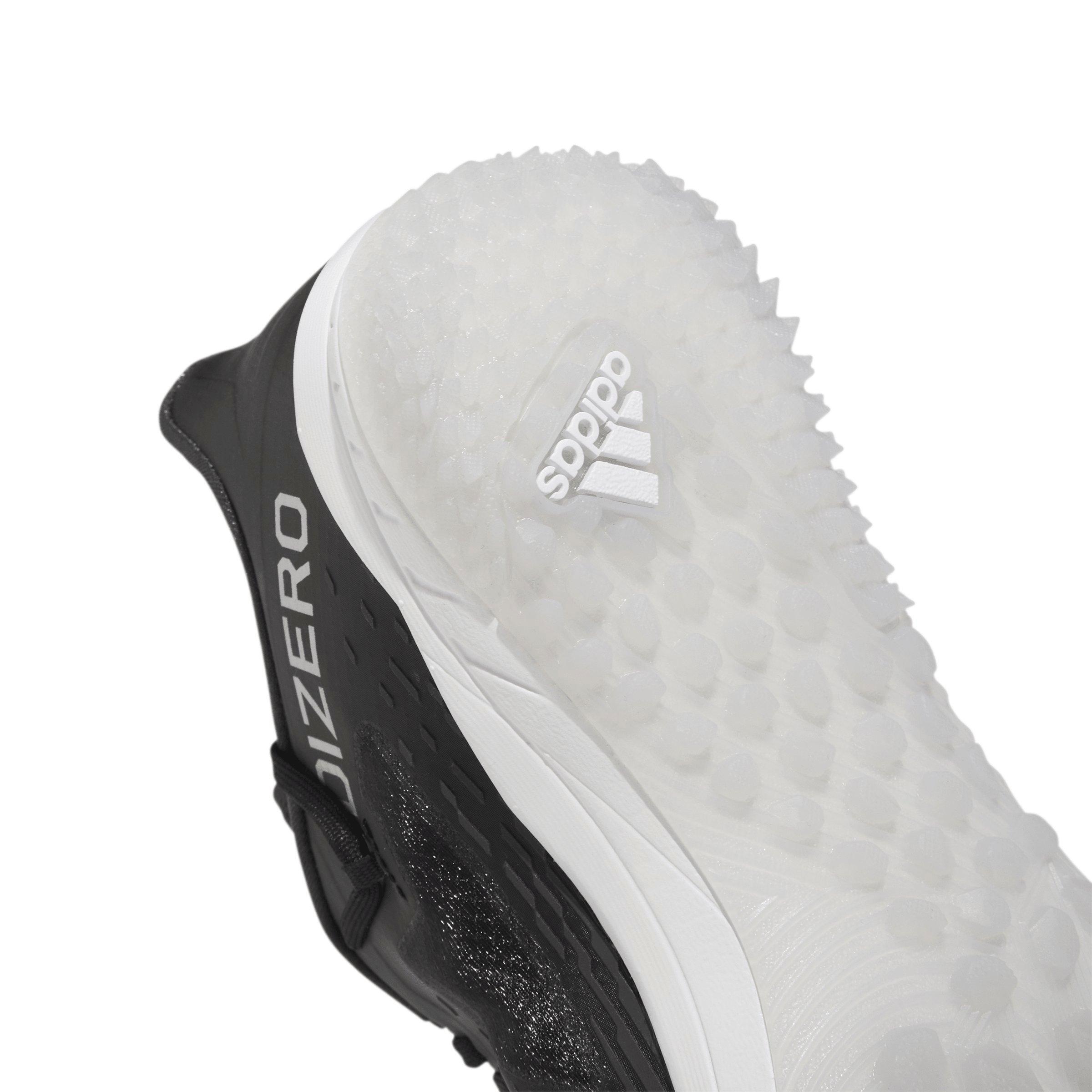 adidas adizero Afterburner 9 Turf "Core Black/Silver Metallic/Carbon" Men's Baseball Shoe - BLACK/SILVER/CARBON Thumbnail View 8