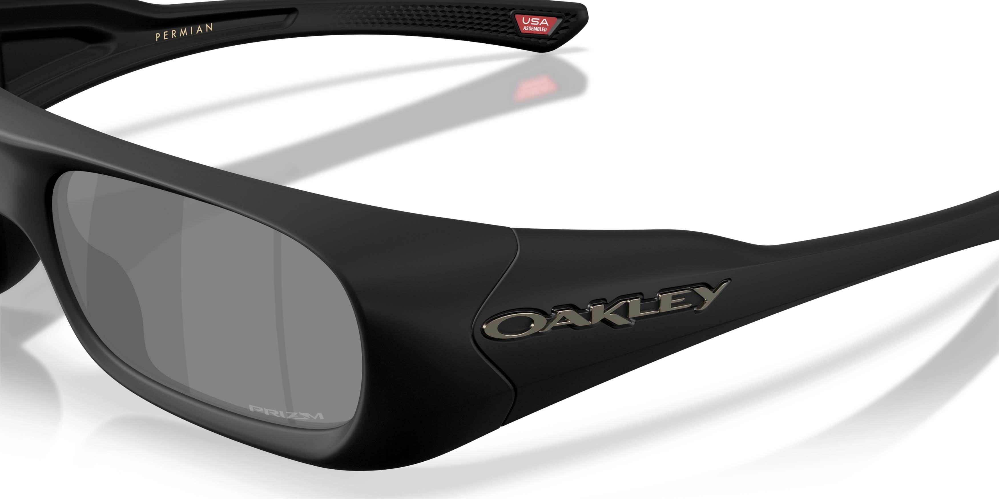 Oakley Players Collection Permian Prizm Black Sunglasses - Black Suede - BLACK