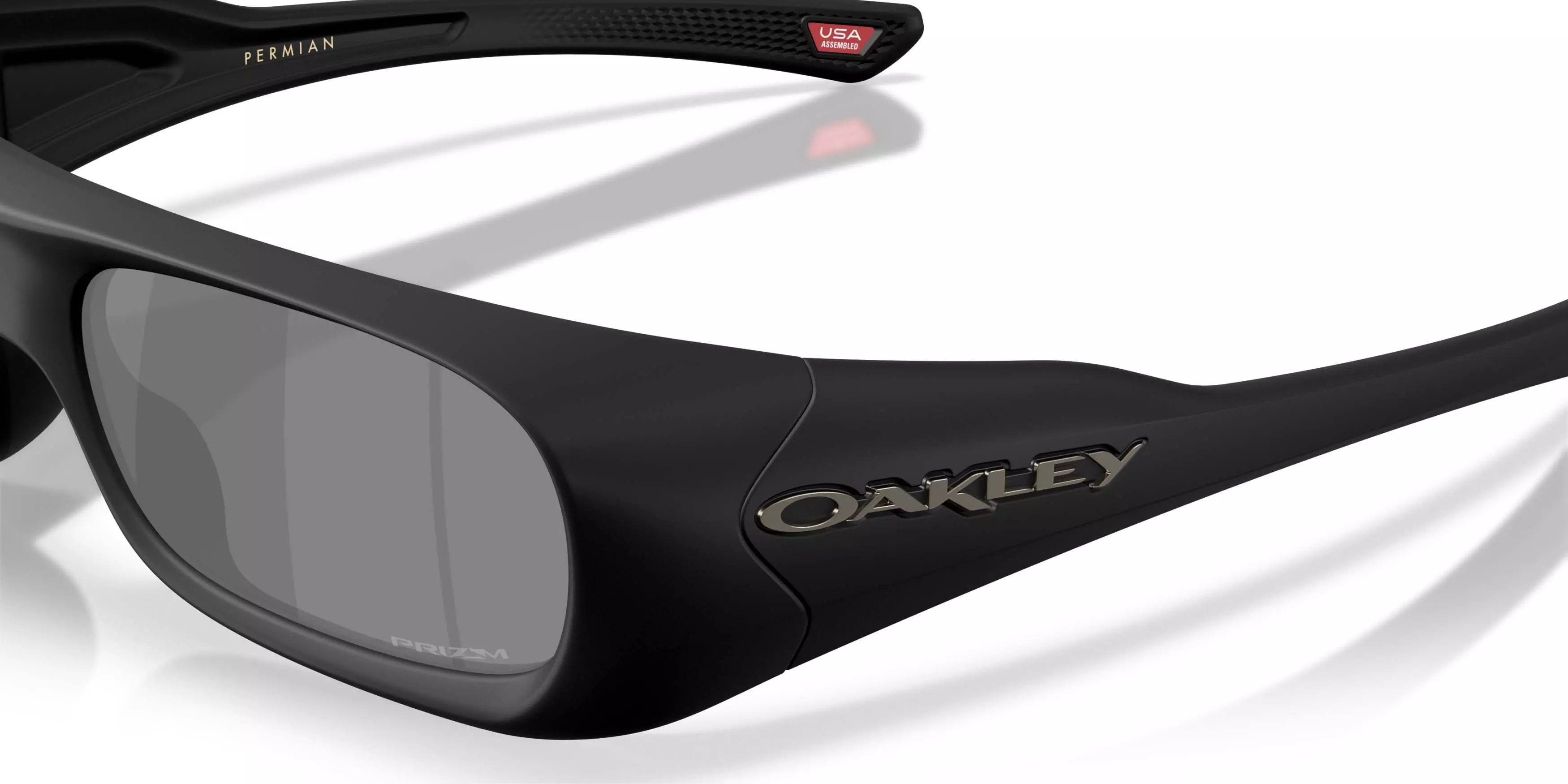 Oakley Players Collection Permian Prizm Black Sunglasses - Black Suede - BLACK