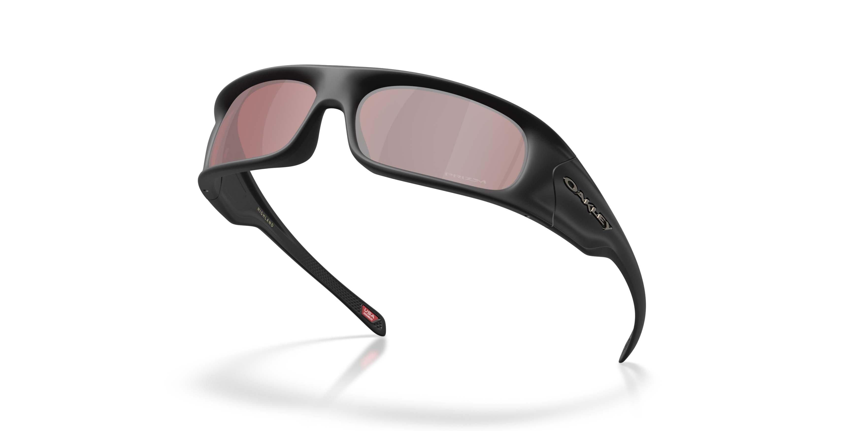 Oakley Highland Prizm Snow Black Iridium Sunglasses - Black Suede - BLACK
