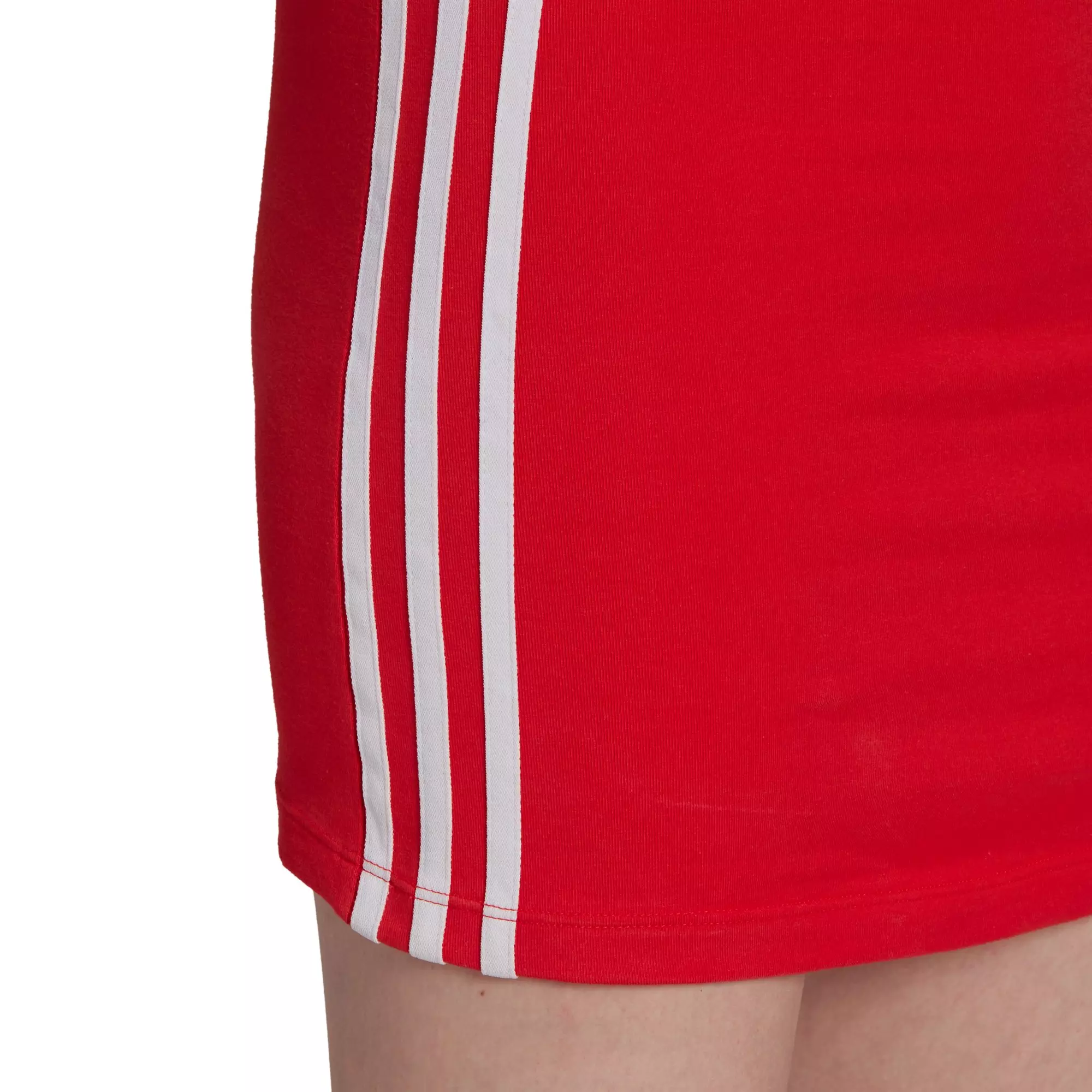 adidas Women's Originals Adicolor Classics Tight Summer Dress-Red - RED