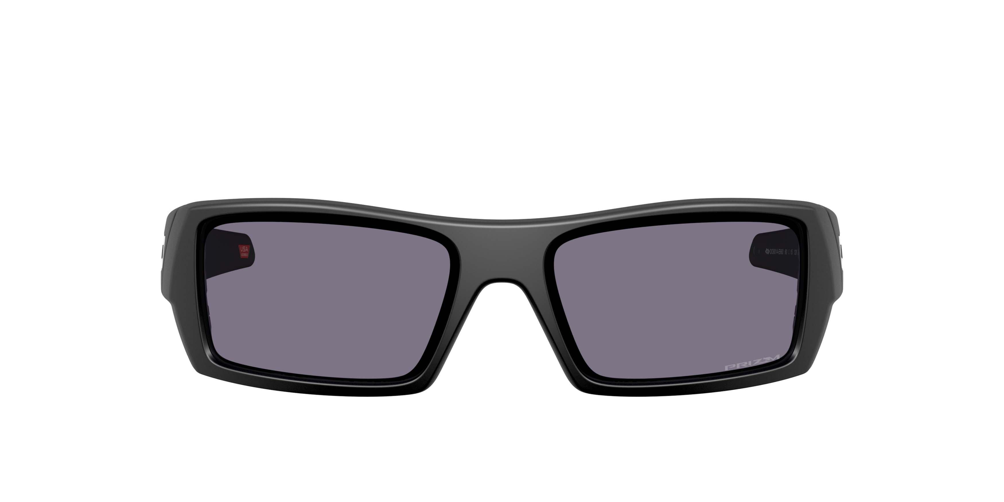 Oakley Gascan Prizm Grey Sunglasses - Matte Black - BLACK/GREY