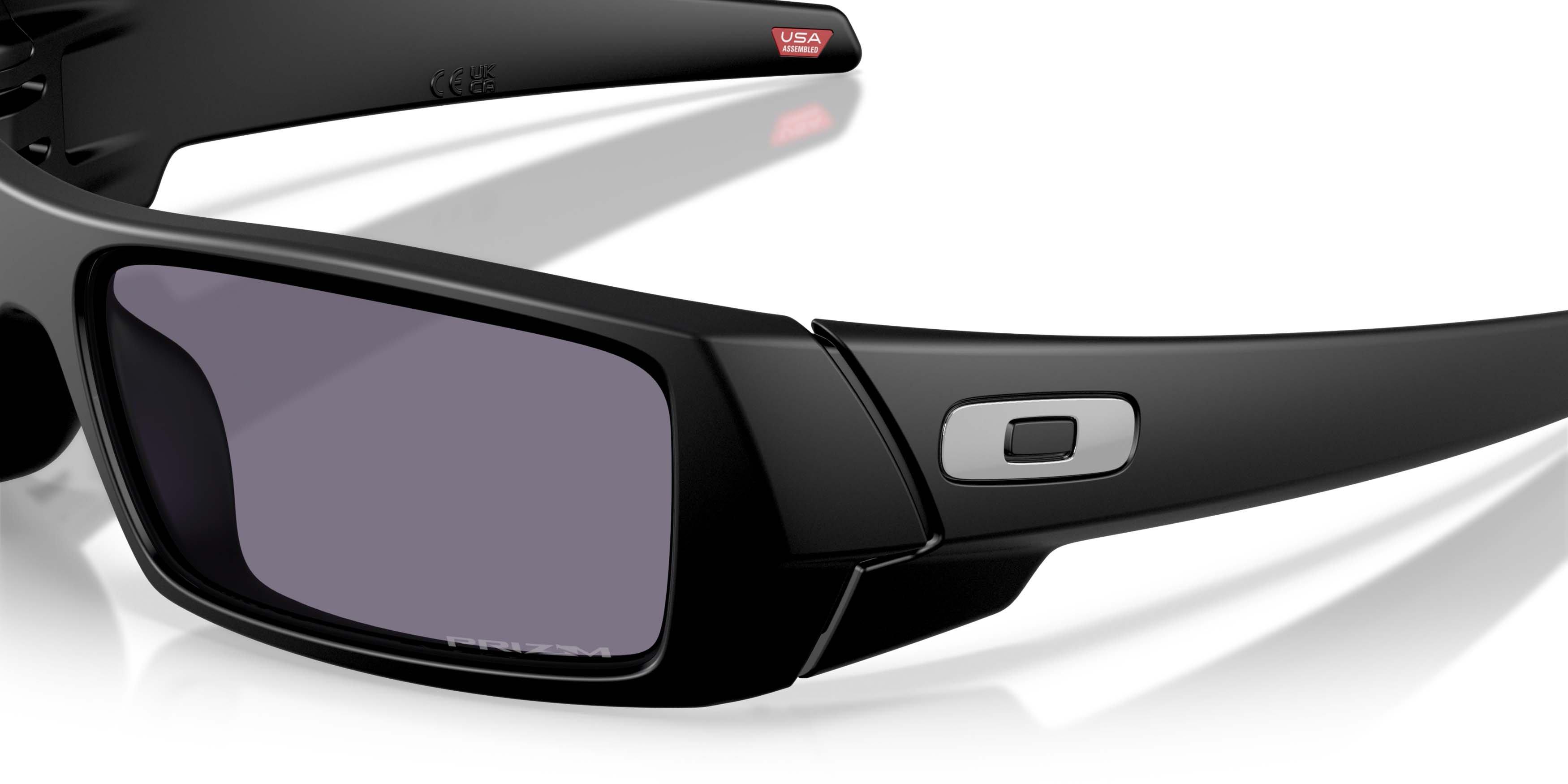 Oakley Gascan Prizm Grey Sunglasses - Matte Black - BLACK/GREY