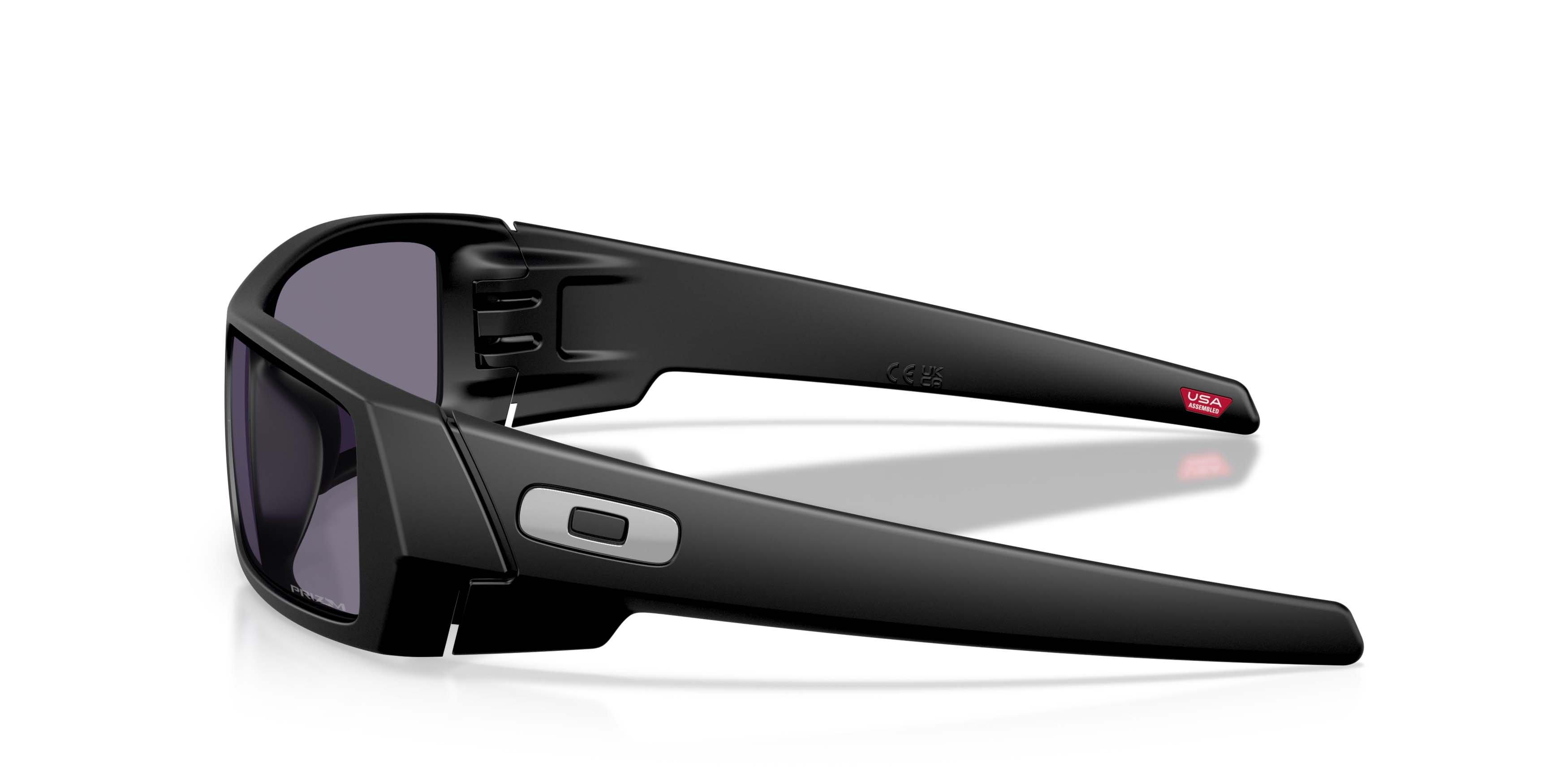 Oakley Gascan Prizm Grey Sunglasses - Matte Black - BLACK/GREY