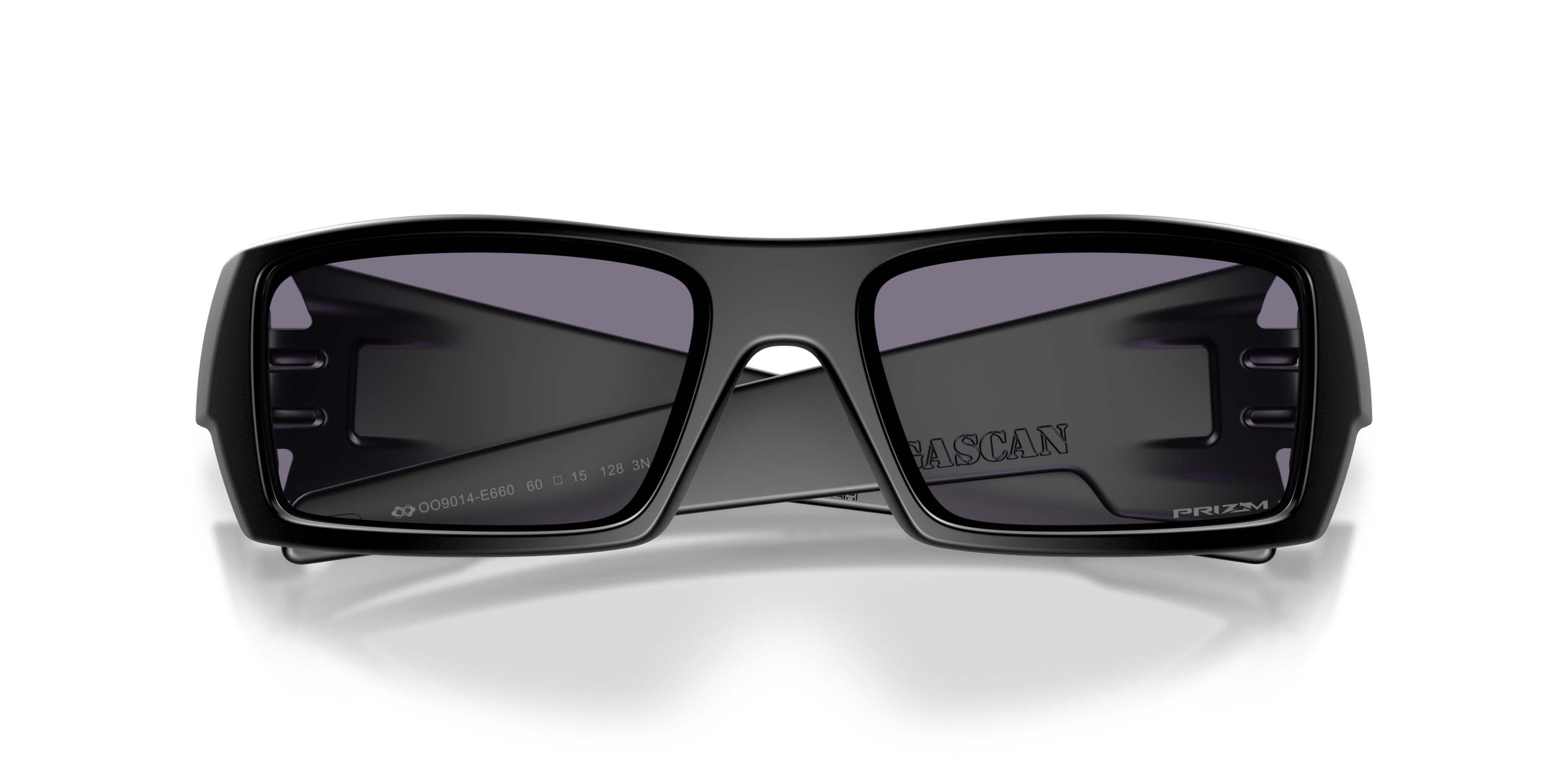 Oakley Gascan Prizm Grey Sunglasses - Matte Black - BLACK/GREY