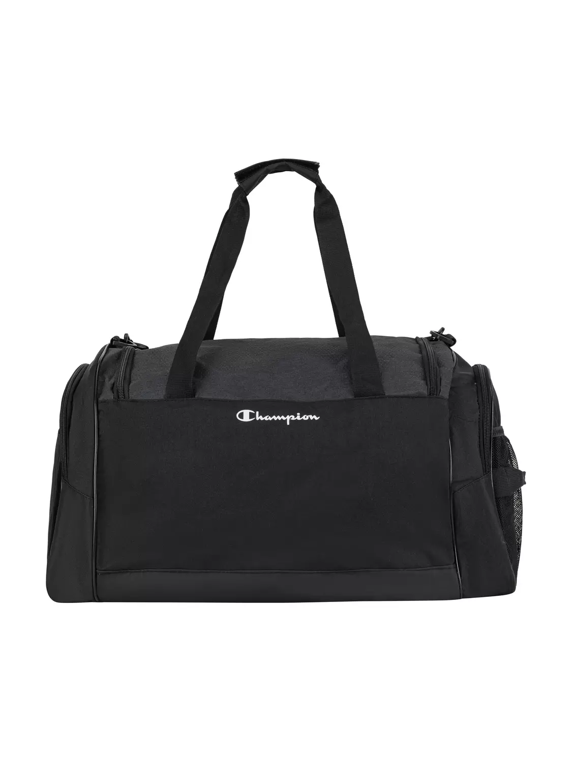 Champion Stadium Logo Duffel Bag - Black - BLACK/GREY