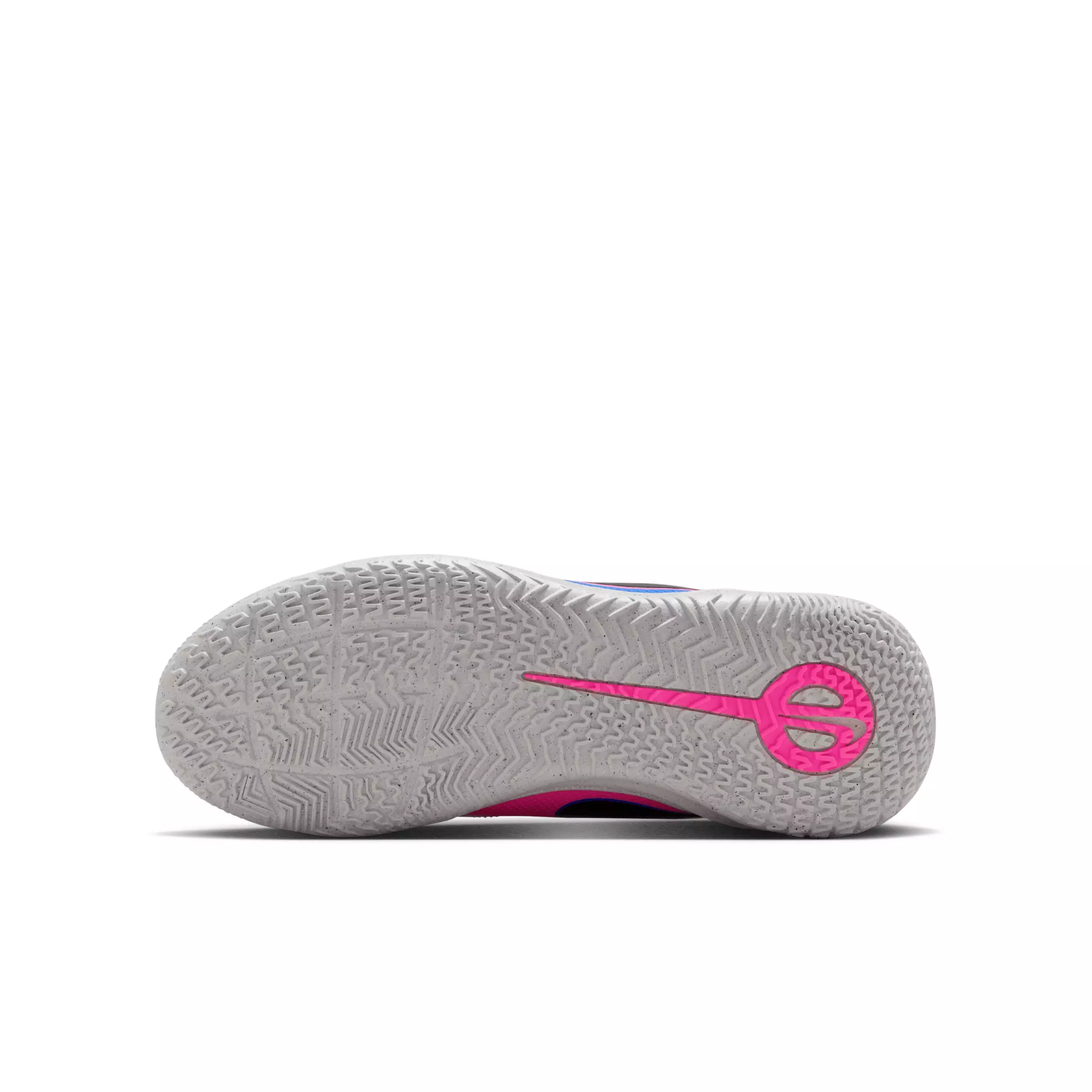 Nike Tiempo Maestro Club "White/Racer Blue/Pink Blast/Black" Grade School Kids' Soccer Cleat - WHITE/BLUE/PINK/BLACK