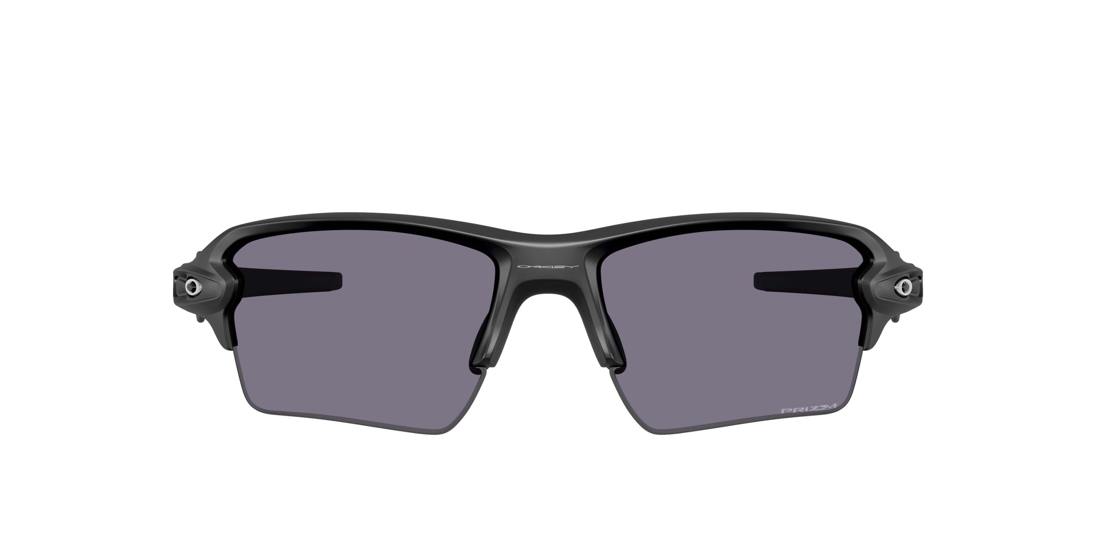 Oakley Flak 2.0 XL Prizm Grey Sunglasses - Matte Black - BLACK/GREY