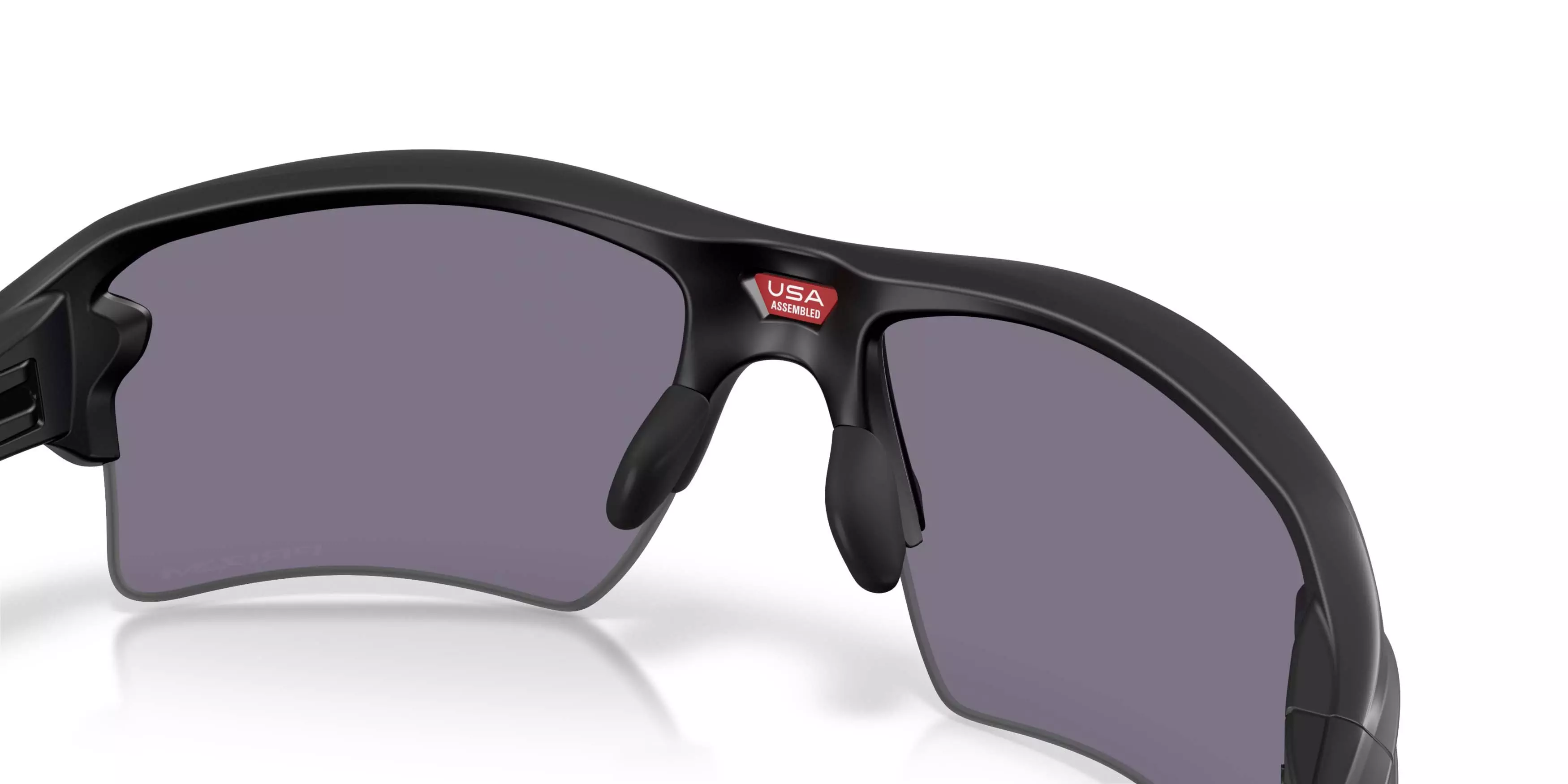 Oakley Flak 2.0 XL Prizm Grey Sunglasses - Matte Black - BLACK/GREY