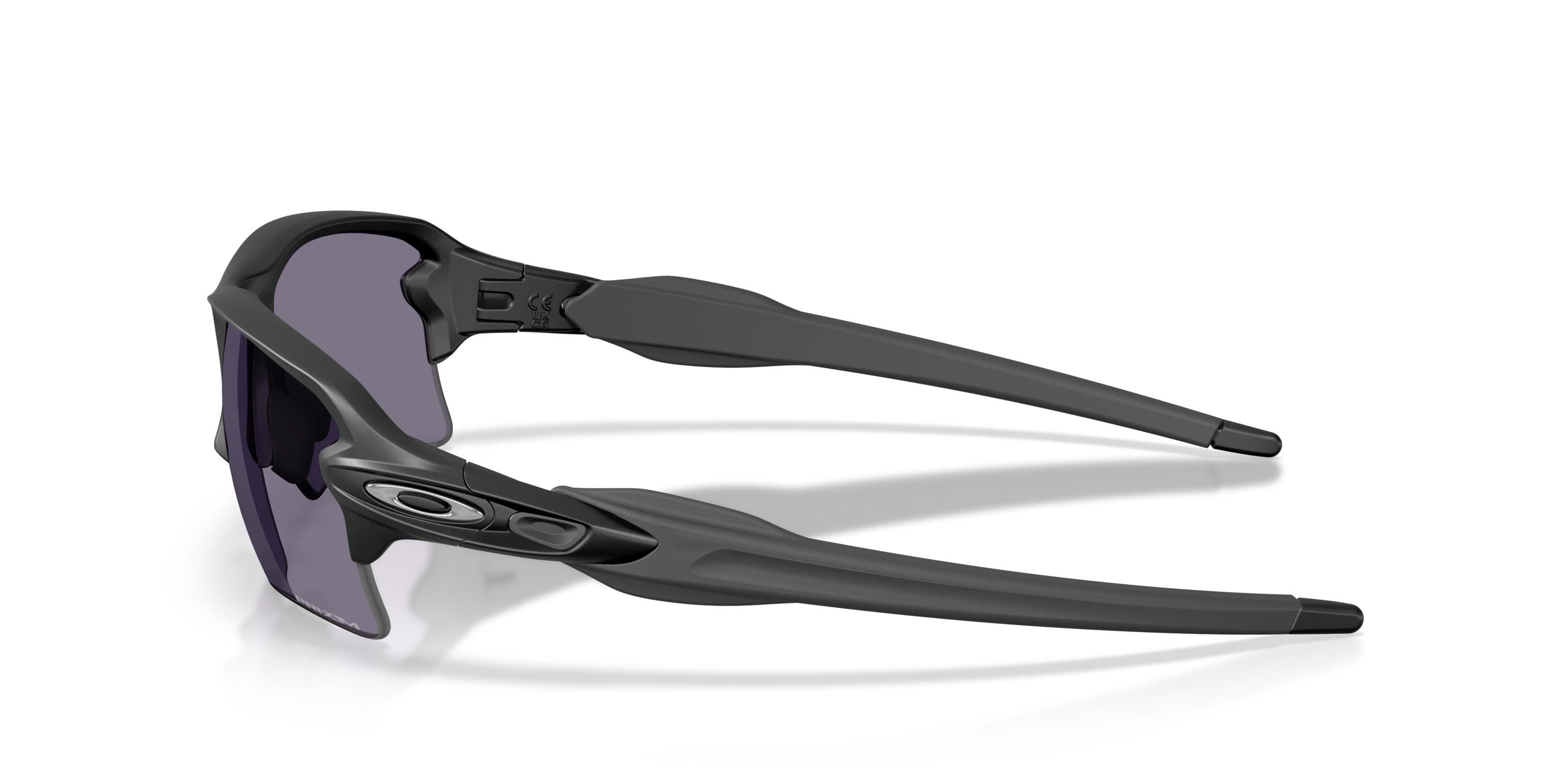 Oakley Flak 2.0 XL Prizm Grey Sunglasses - Matte Black - BLACK/GREY