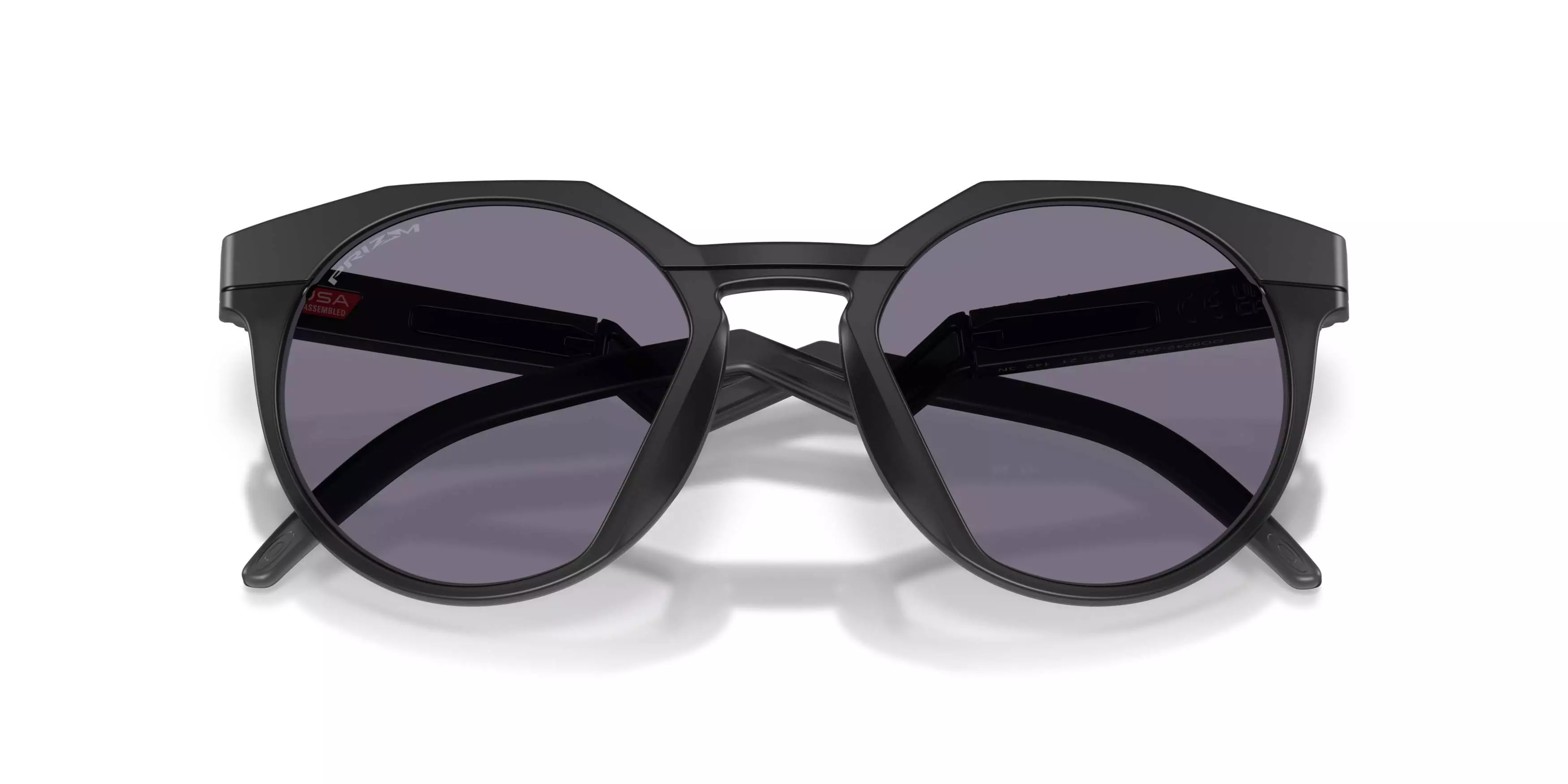 Oakley HSTN Prizm Grey Sunglasses - Matte Black - BLACK/GREY