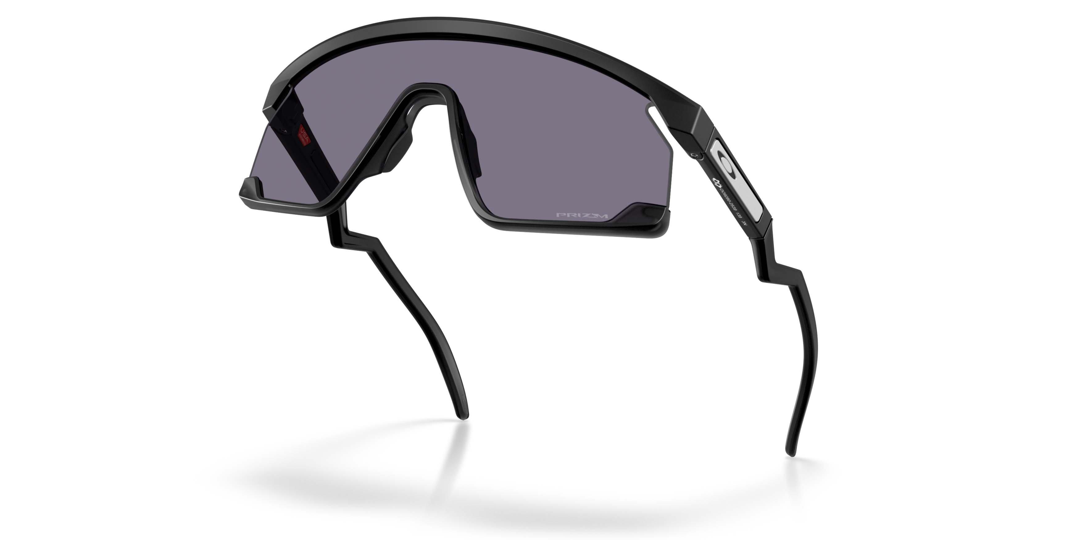 Oakley BXTR Prizm Grey Sunglasses - Matte Black - BLACK/GREY