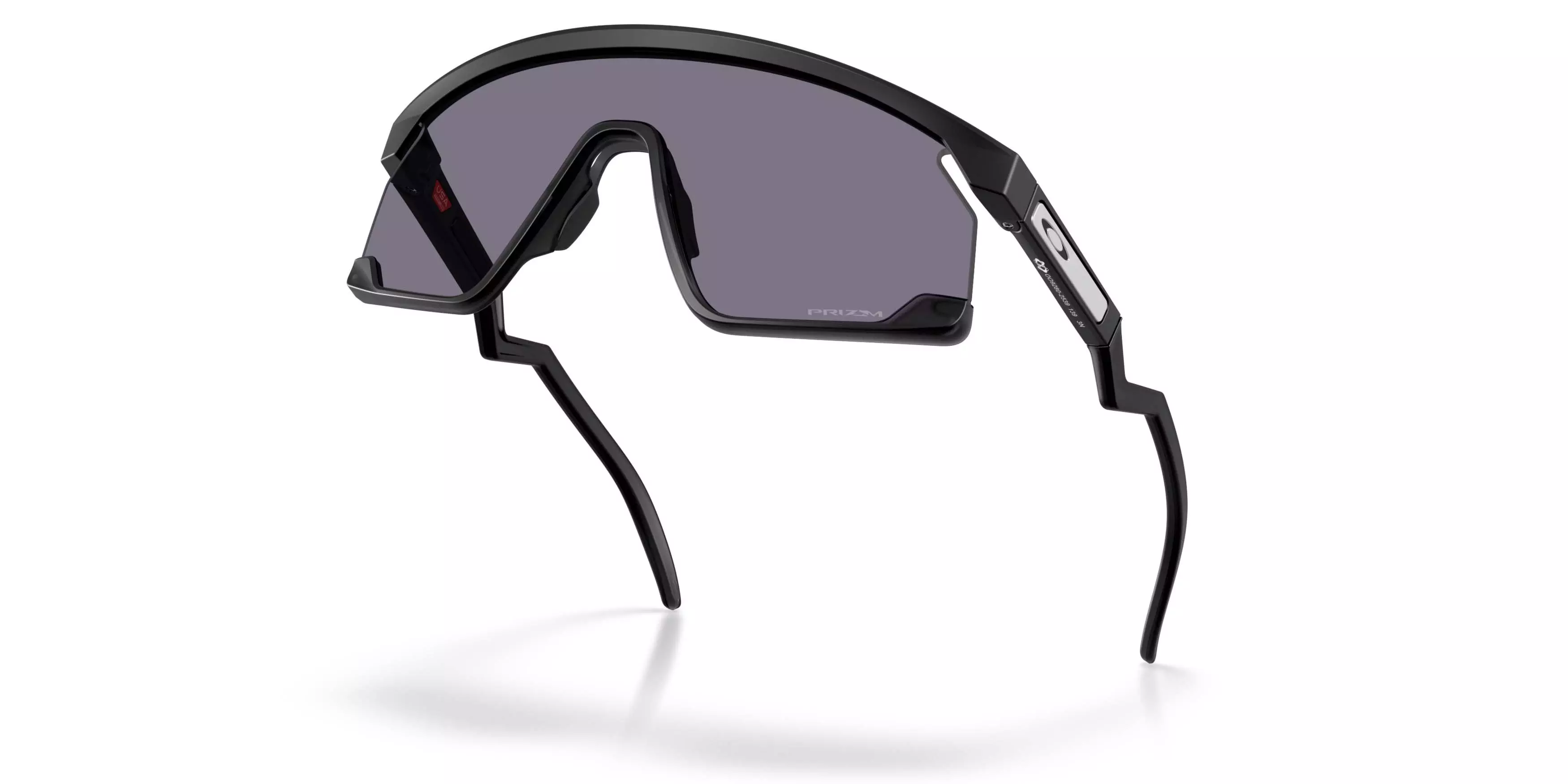 Oakley BXTR Prizm Grey Sunglasses - Matte Black - BLACK/GREY