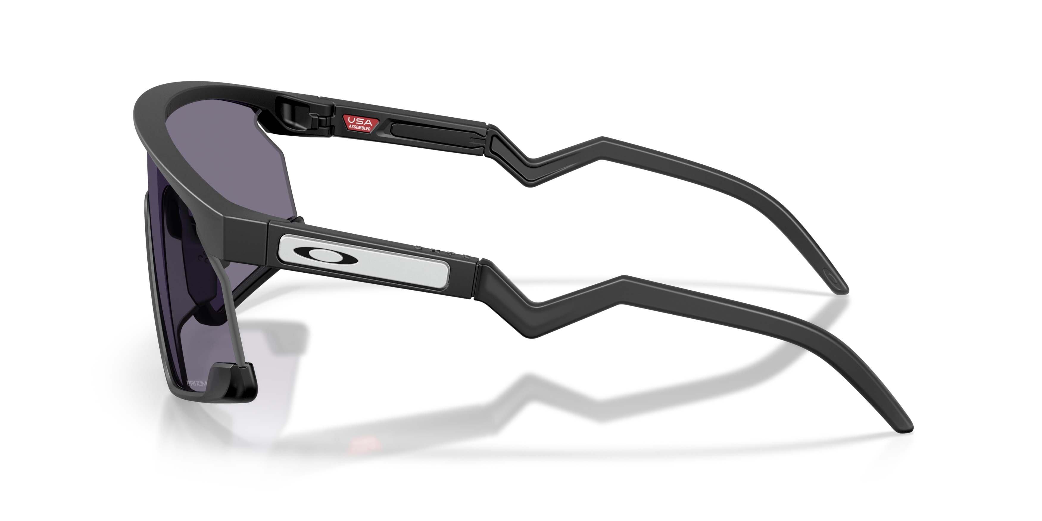 Oakley BXTR Prizm Grey Sunglasses - Matte Black - BLACK/GREY