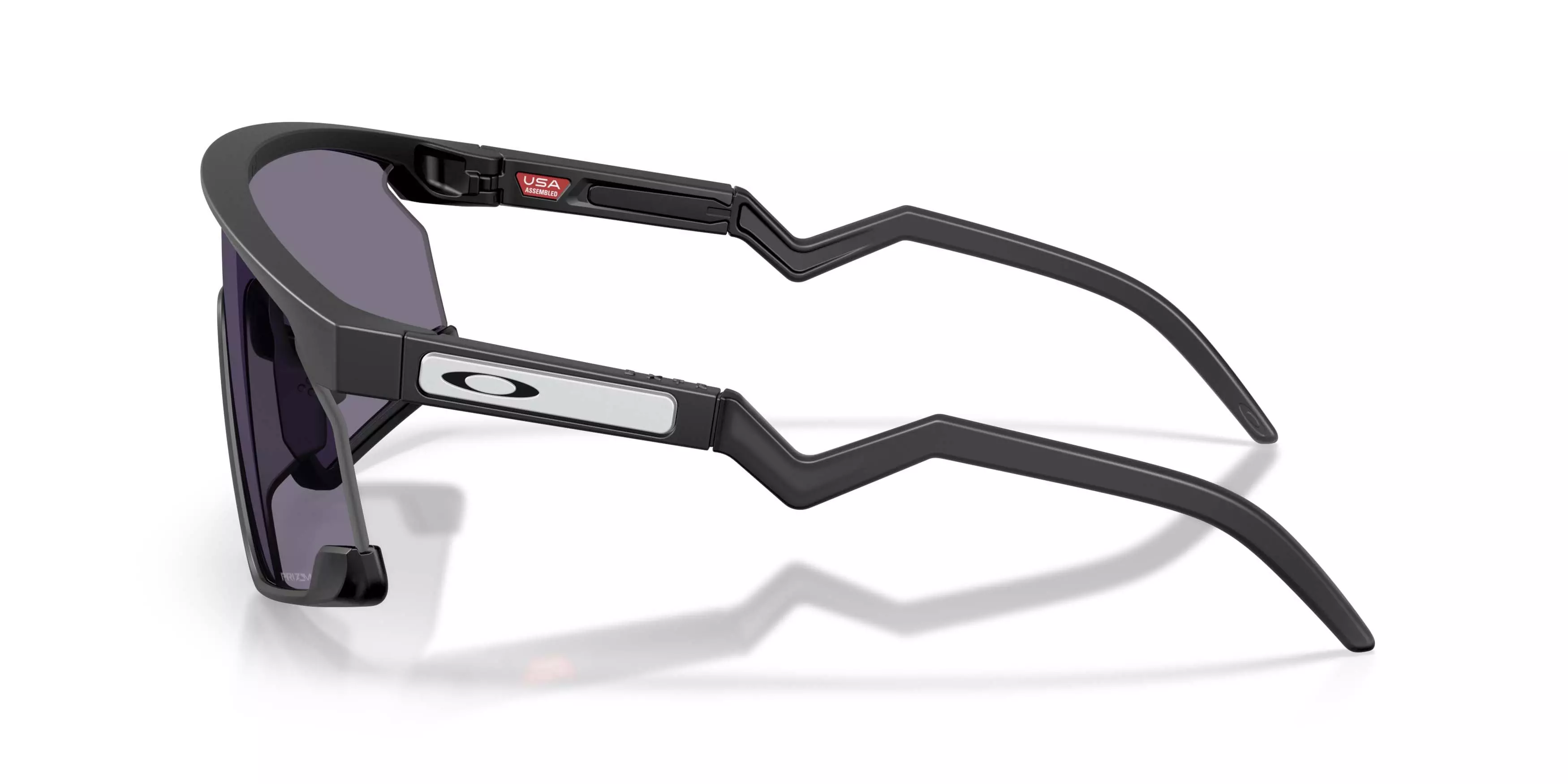 Oakley BXTR Prizm Grey Sunglasses - Matte Black - BLACK/GREY