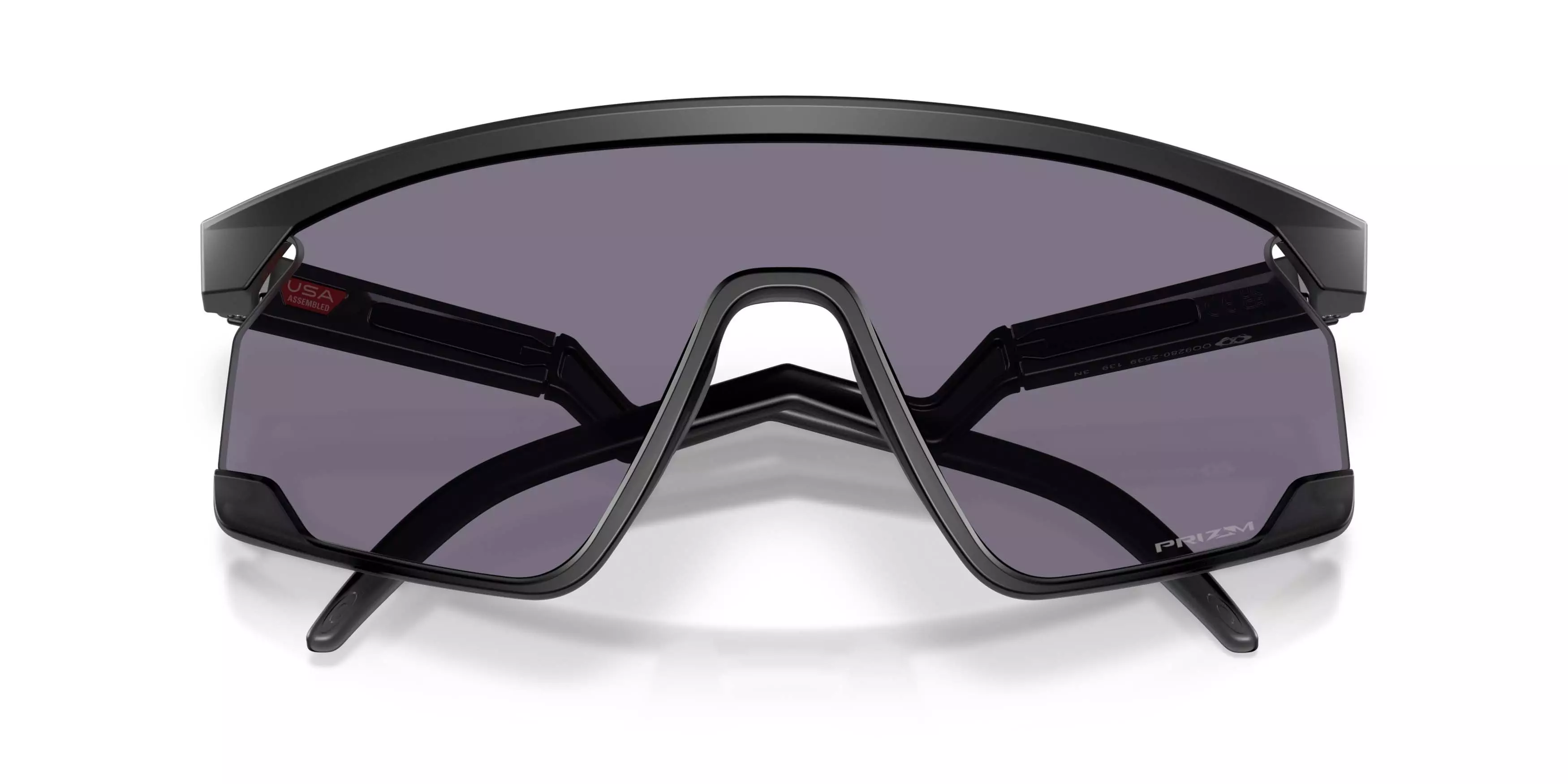 Oakley BXTR Prizm Grey Sunglasses - Matte Black - BLACK/GREY