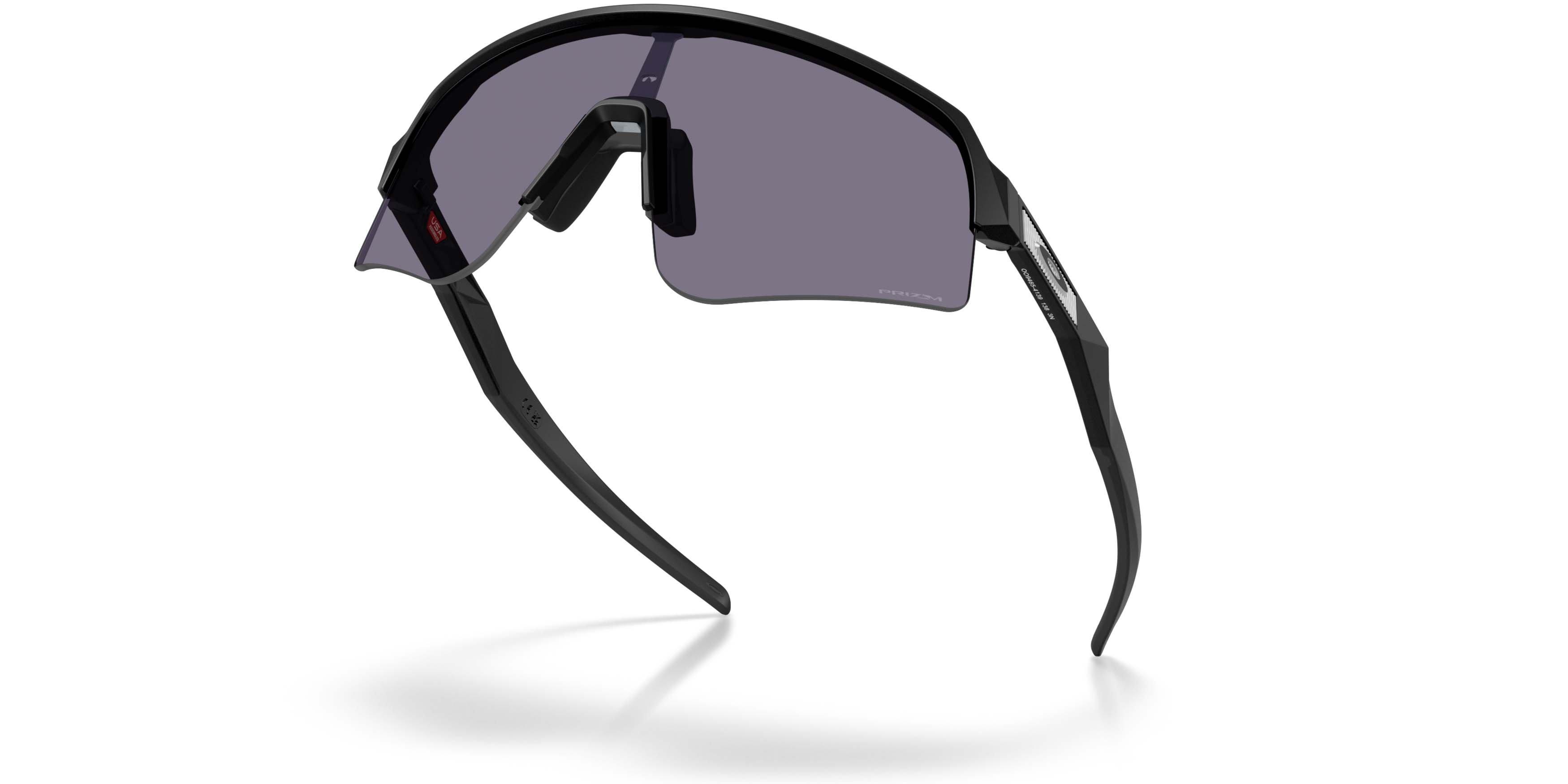 Oakley Sutro Lite Sweep Prizm Grey Sunglasses - Matte Black - BLACK/GREY