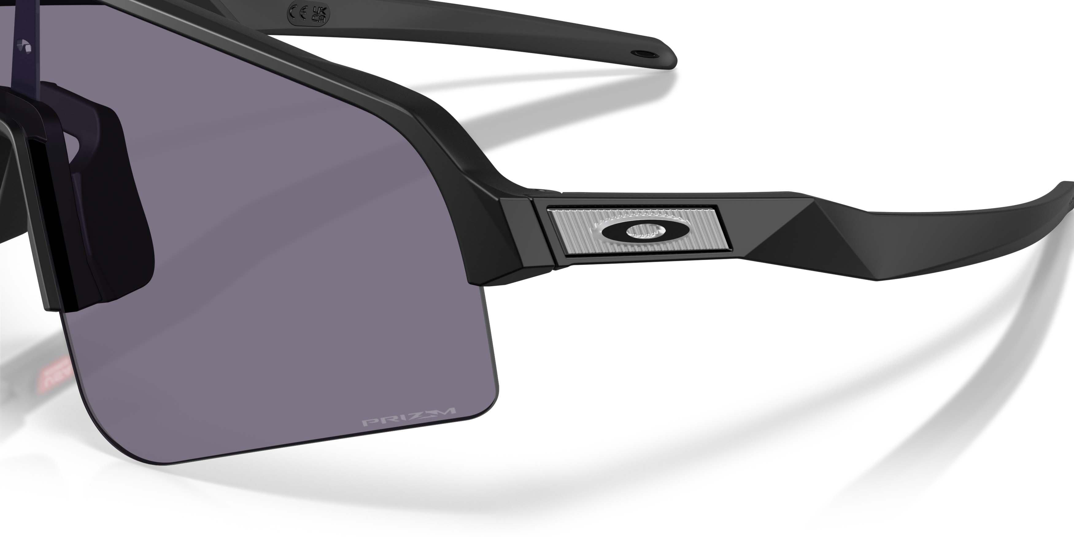 Oakley Sutro Lite Sweep Prizm Grey Sunglasses - Matte Black - BLACK/GREY