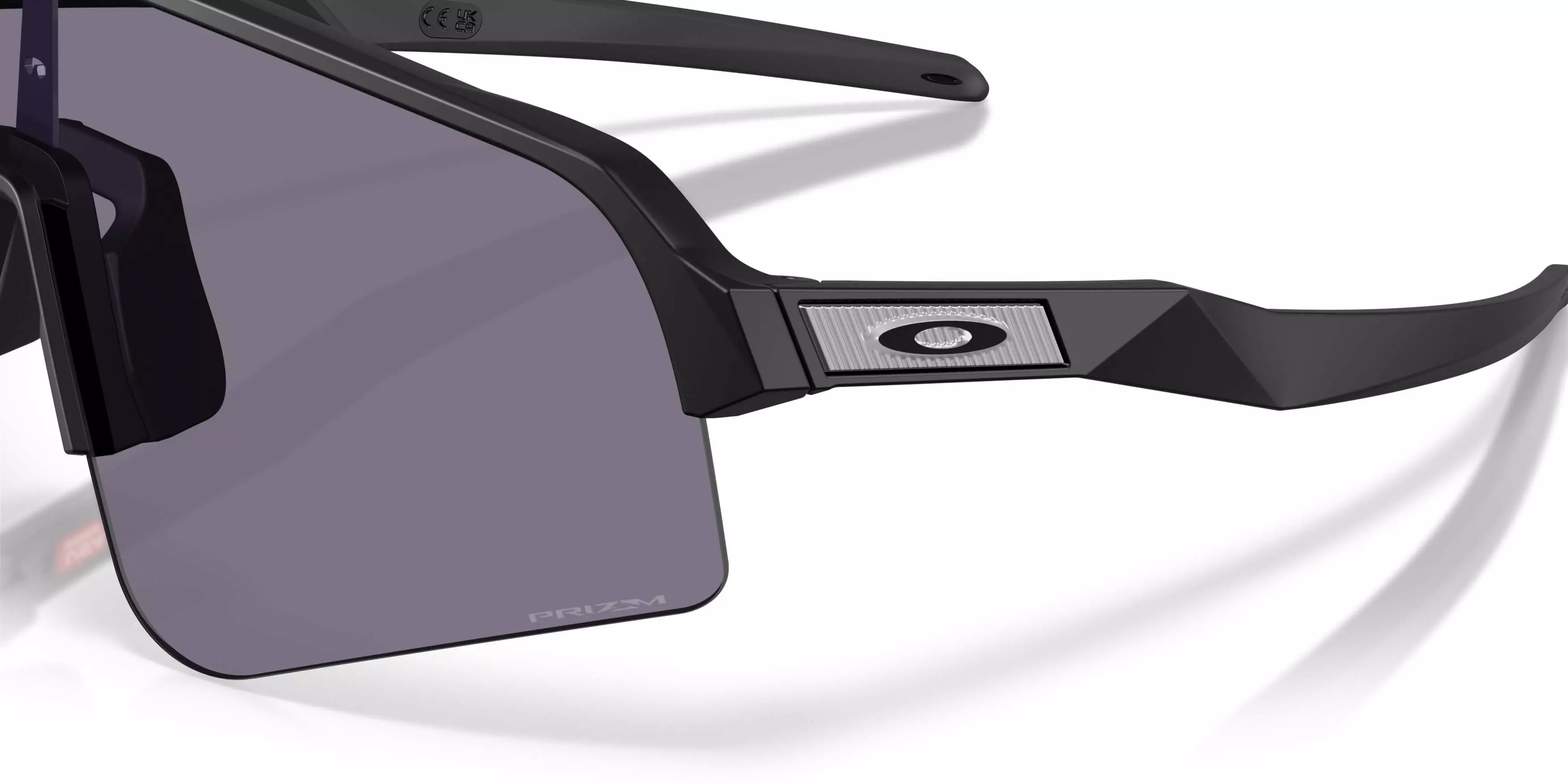 Oakley Sutro Lite Sweep Prizm Grey Sunglasses - Matte Black - BLACK/GREY