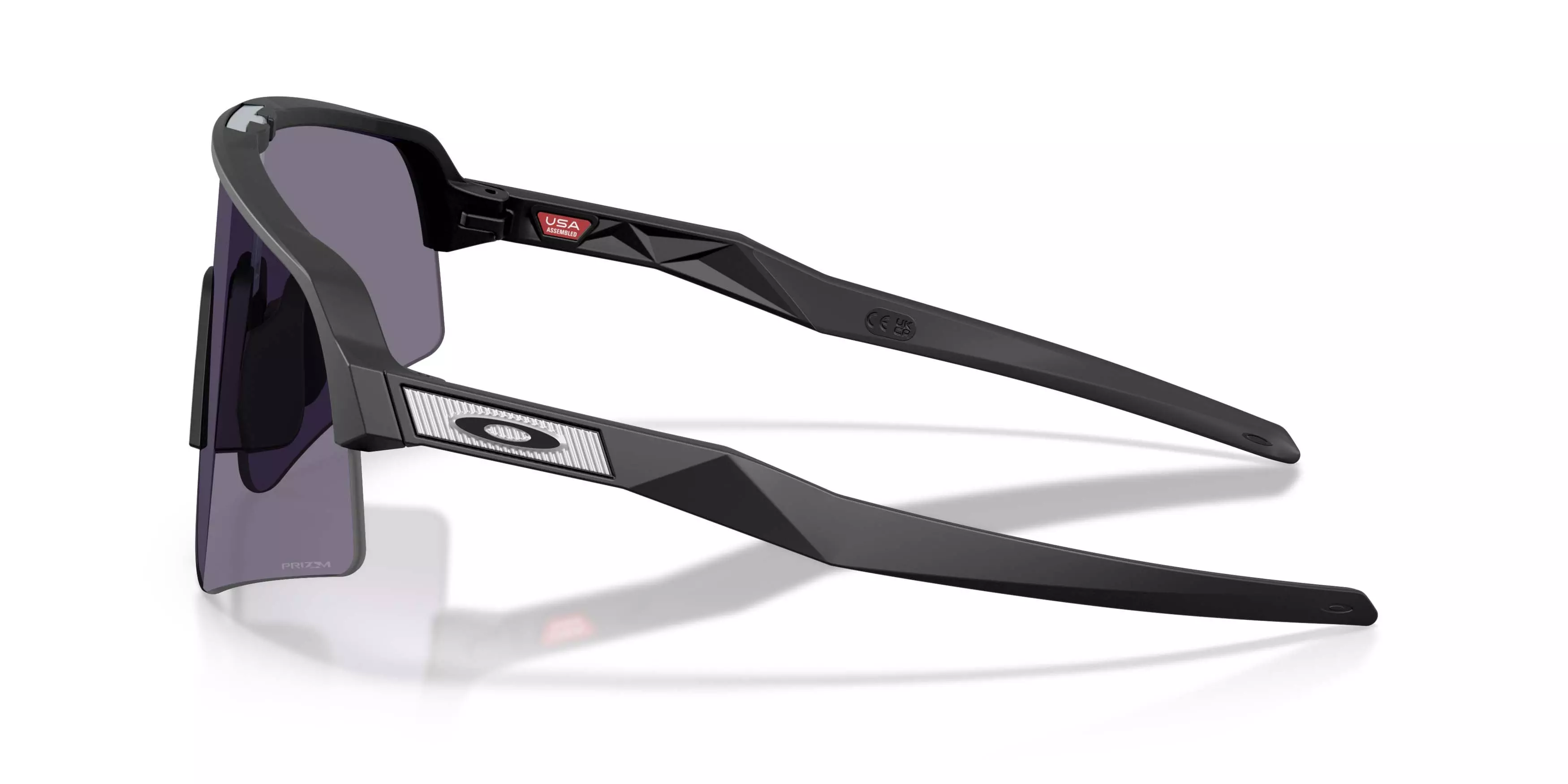 Oakley Sutro Lite Sweep Prizm Grey Sunglasses - Matte Black - BLACK/GREY