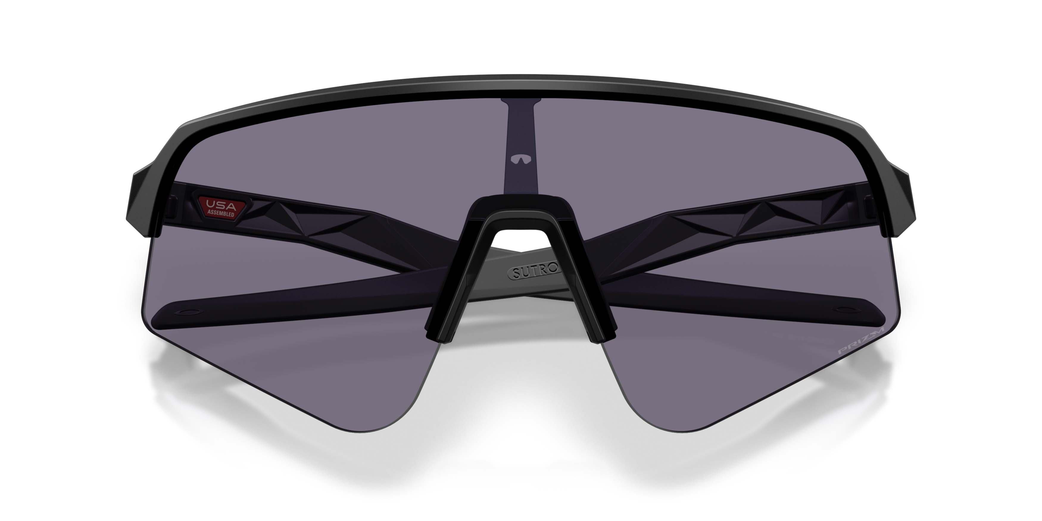 Oakley Sutro Lite Sweep Prizm Grey Sunglasses - Matte Black - BLACK/GREY