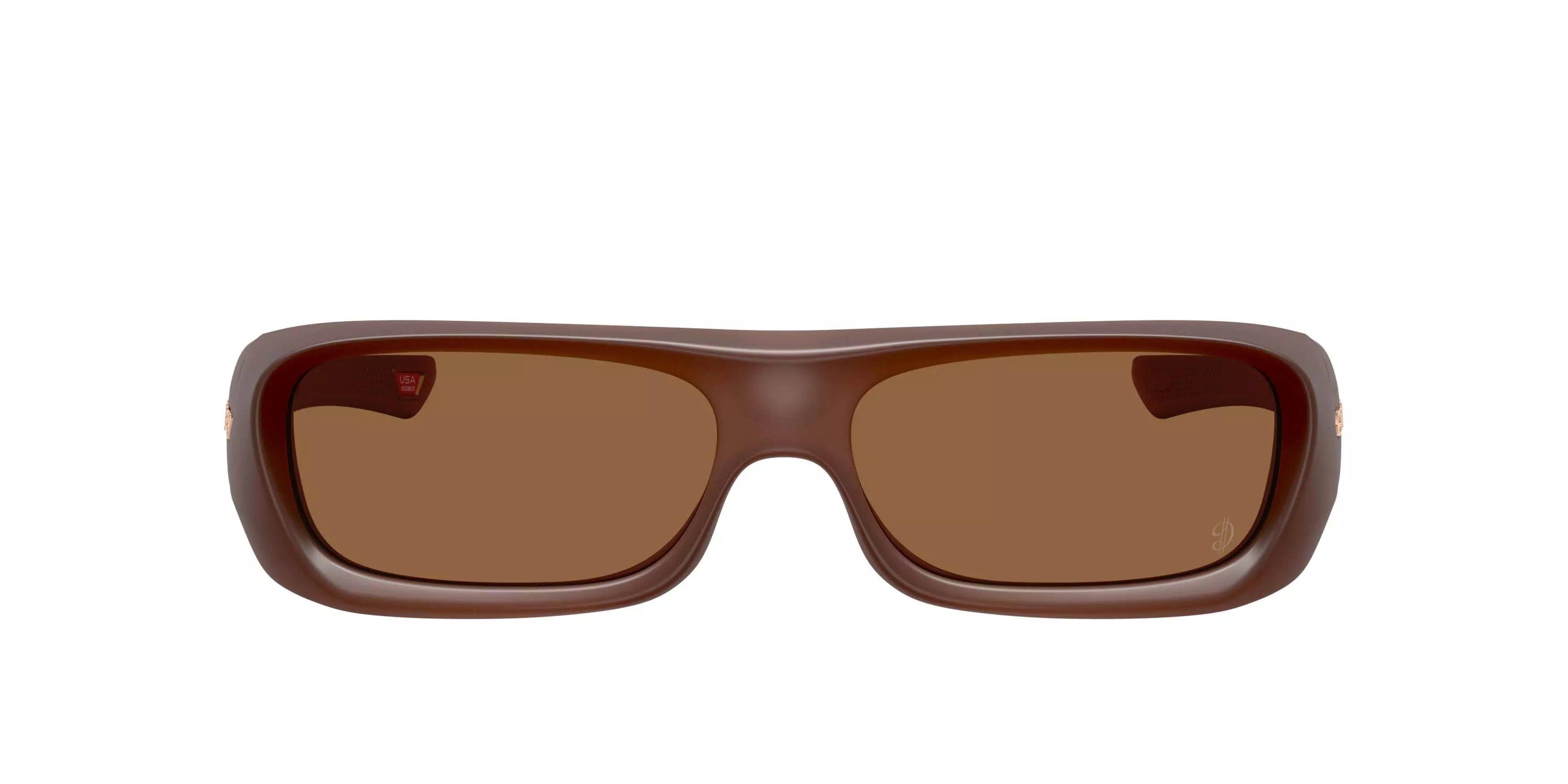 Oakley Players Collection Permian Prizm Bronze Gradient Sunglasses - Matte Transparent Mahogany - BROWN