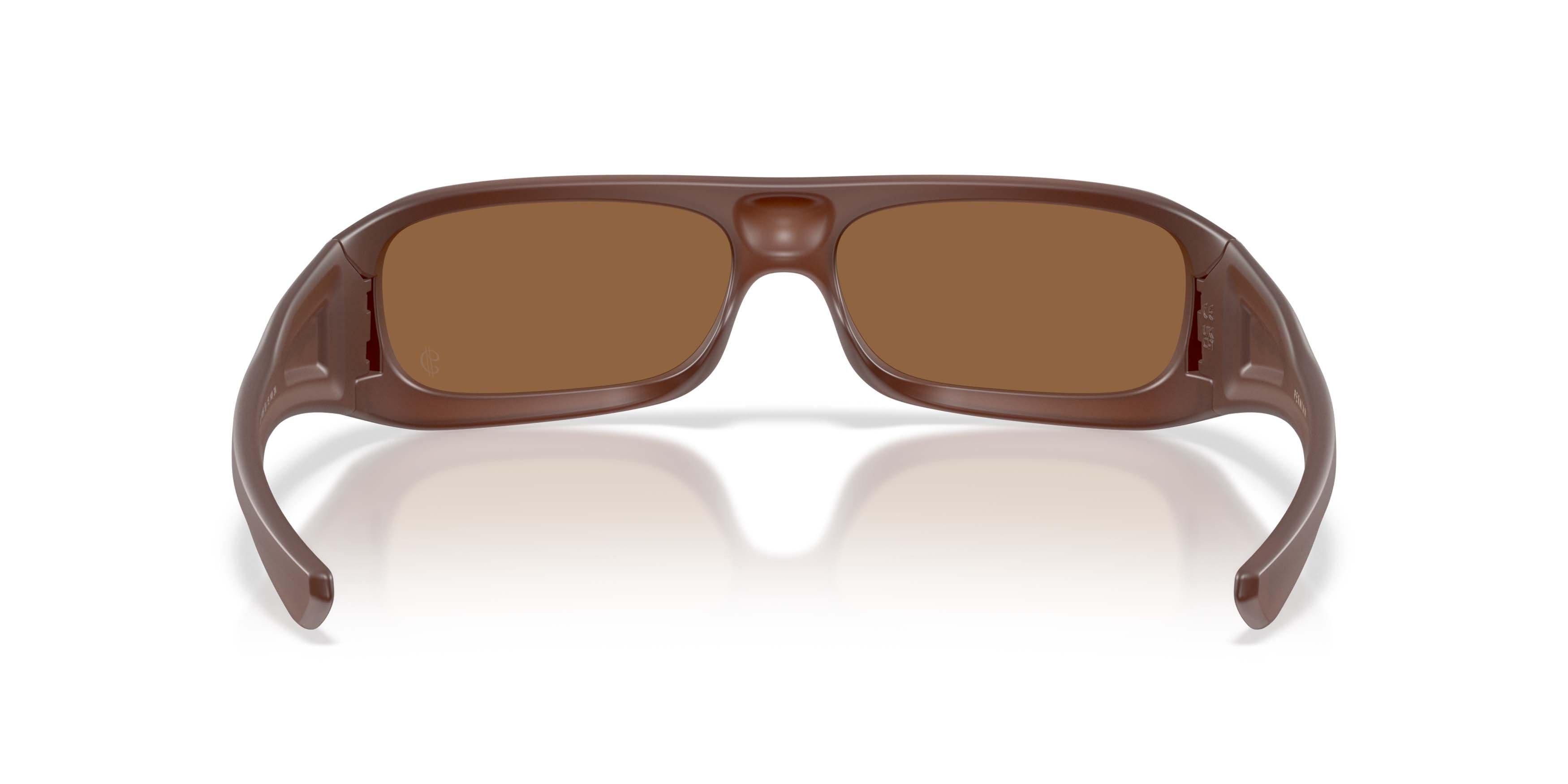 Oakley Players Collection Permian Prizm Bronze Gradient Sunglasses - Matte Transparent Mahogany - BROWN