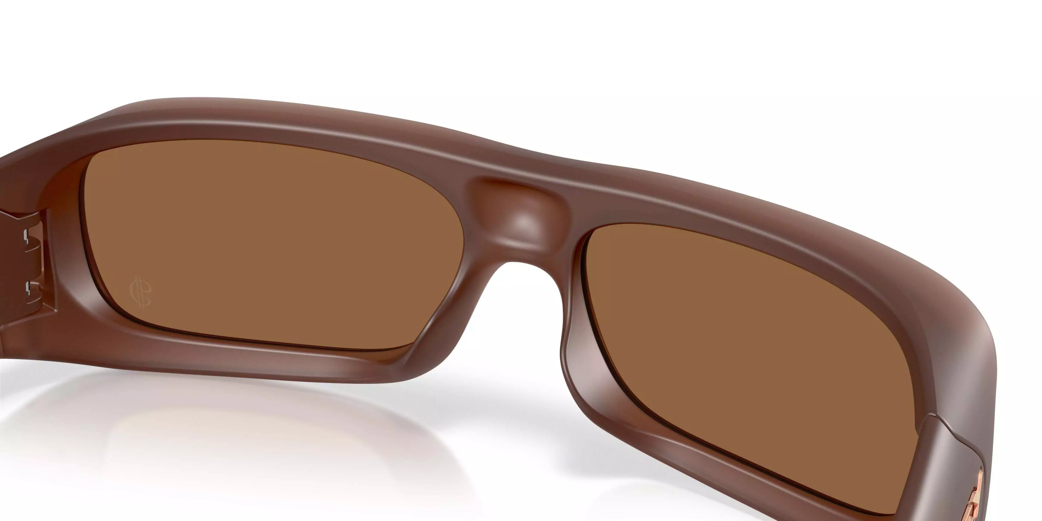 Oakley Players Collection Permian Prizm Bronze Gradient Sunglasses - Matte Transparent Mahogany - BROWN