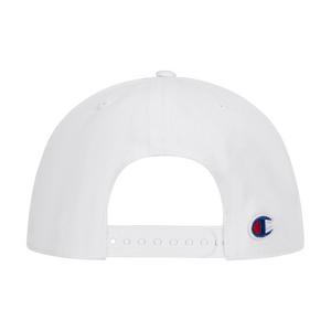 Champion Laurel Shield Snapback Hat - White