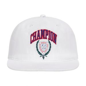 Champion Laurel Shield Snapback Hat - White