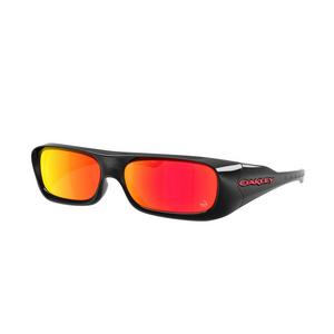 Oakley Players Collection Permian Prizm Black Sunglasses - Black Ink - BLACK/RED