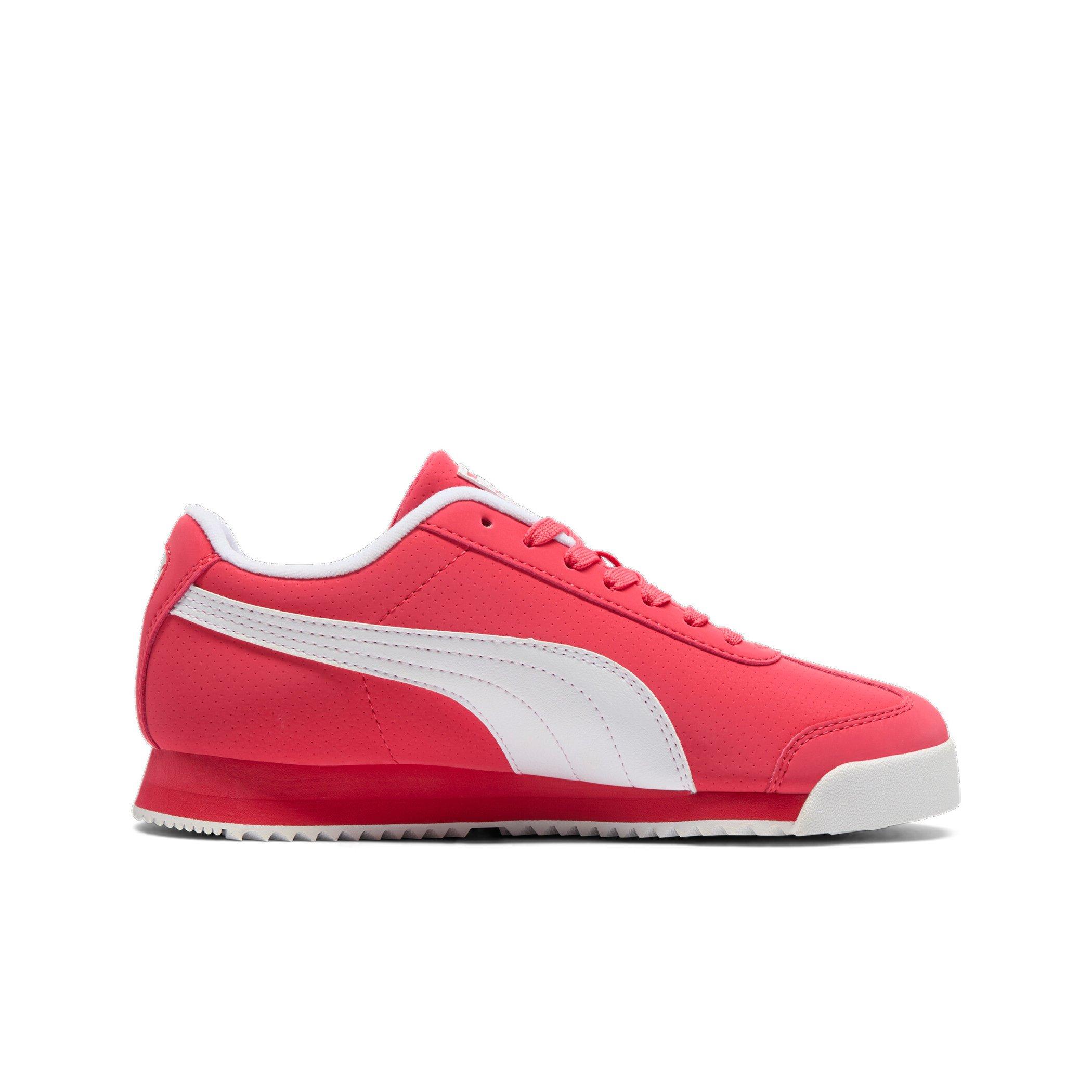 PUMA Roma 24 Reversed "Tart Cherry/PUMA White/PUMA Black" Women's Shoe - CHERRY/WHITE/BLACK Thumbnail View 2