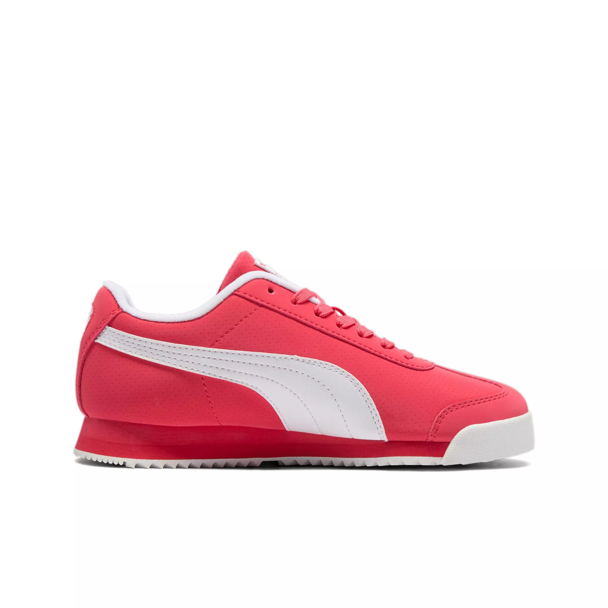PUMA Roma 24 Reversed "Tart Cherry/PUMA White/PUMA Black" Women's Shoe - CHERRY/WHITE/BLACK